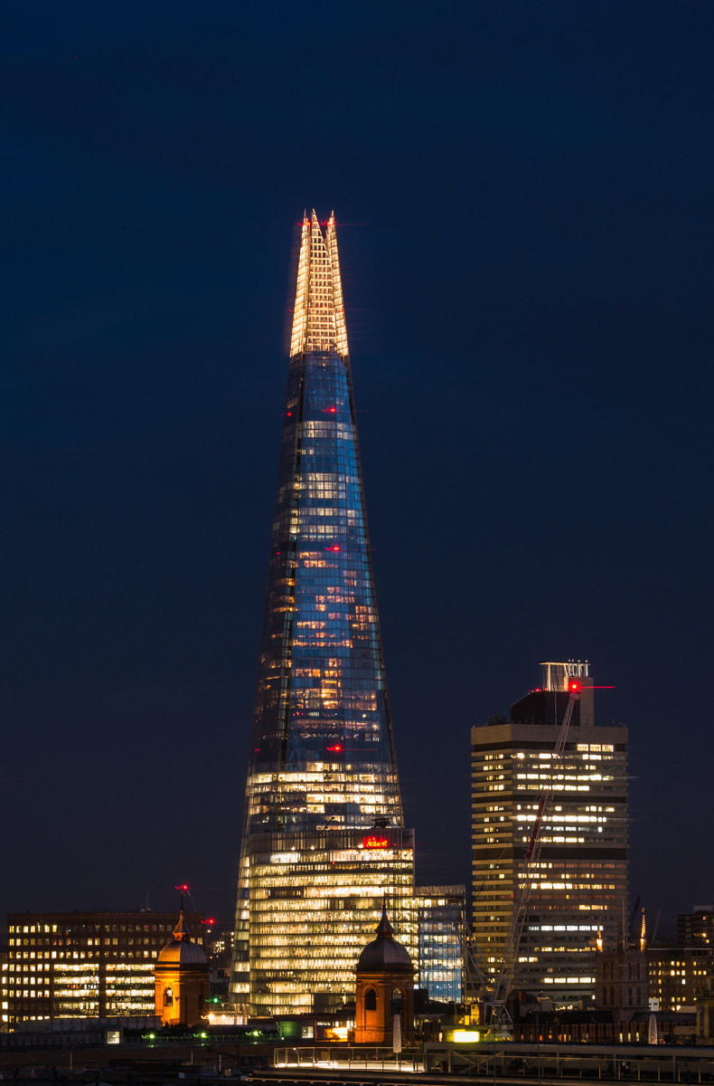 Samsung NX1100 sample photo. London the shard photography