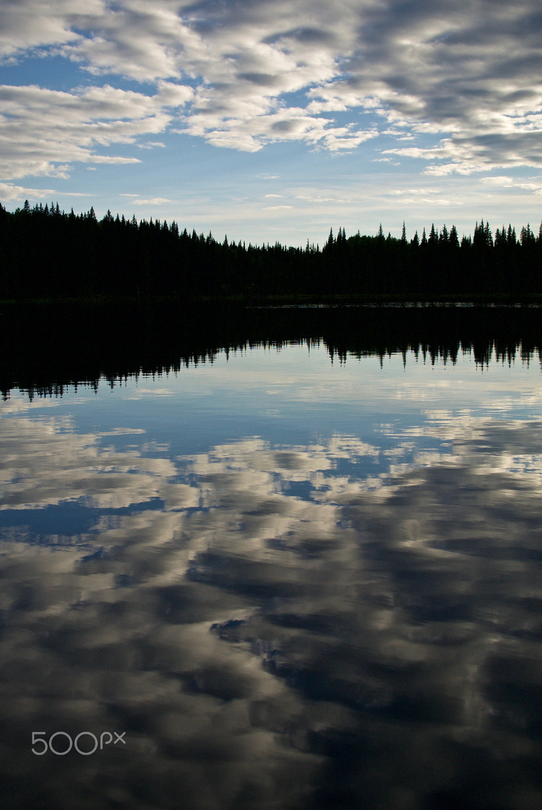 Nikon 1 J2 sample photo. Sulphur lake - view from a canoe photography