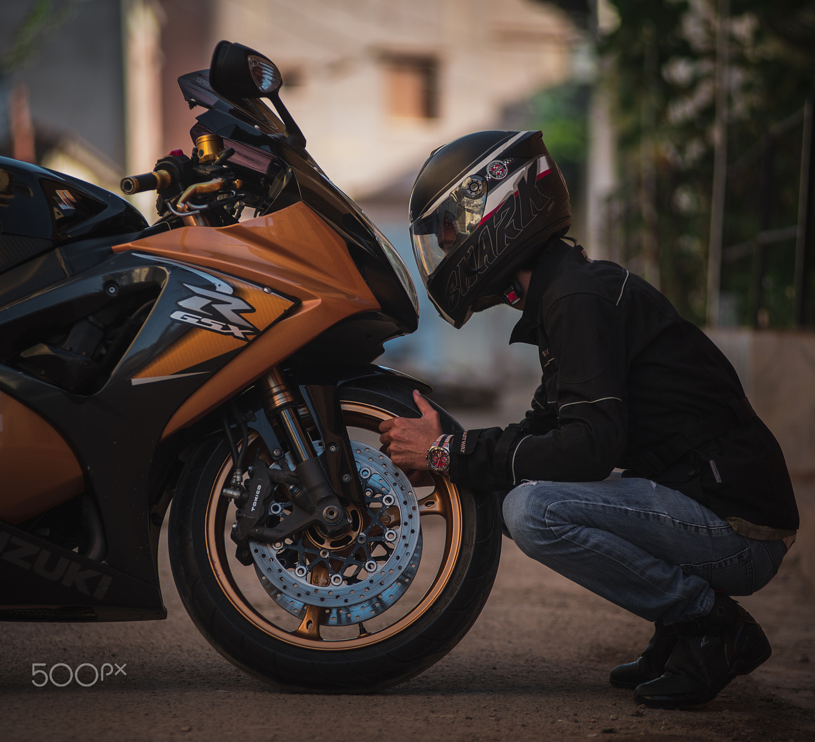 AF Zoom-Nikkor 80-200mm f/2.8 ED sample photo. The love of a motorcycle photography