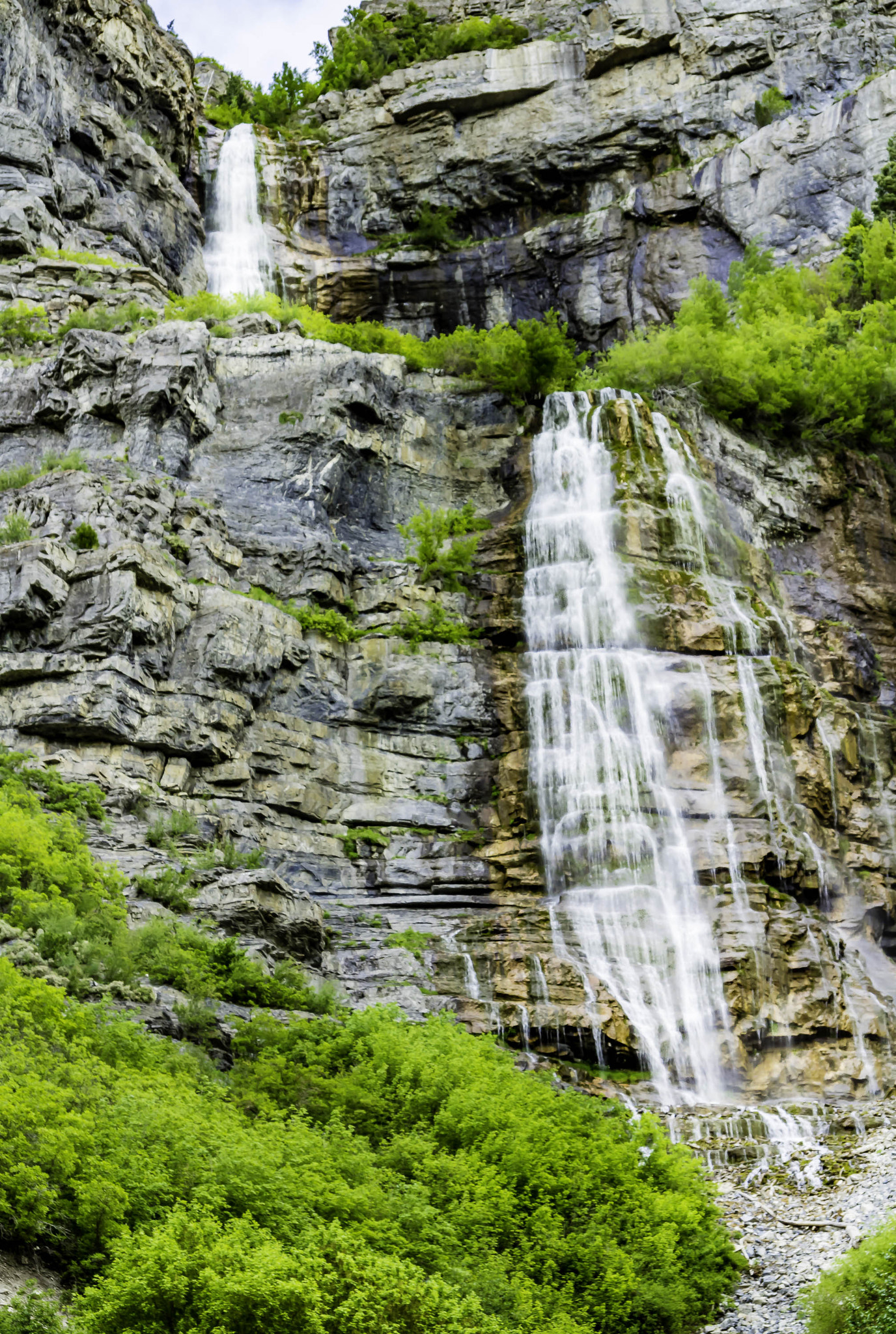 Canon EF-S 17-85mm F4-5.6 IS USM sample photo. Bridal veil falls provo canyon photography