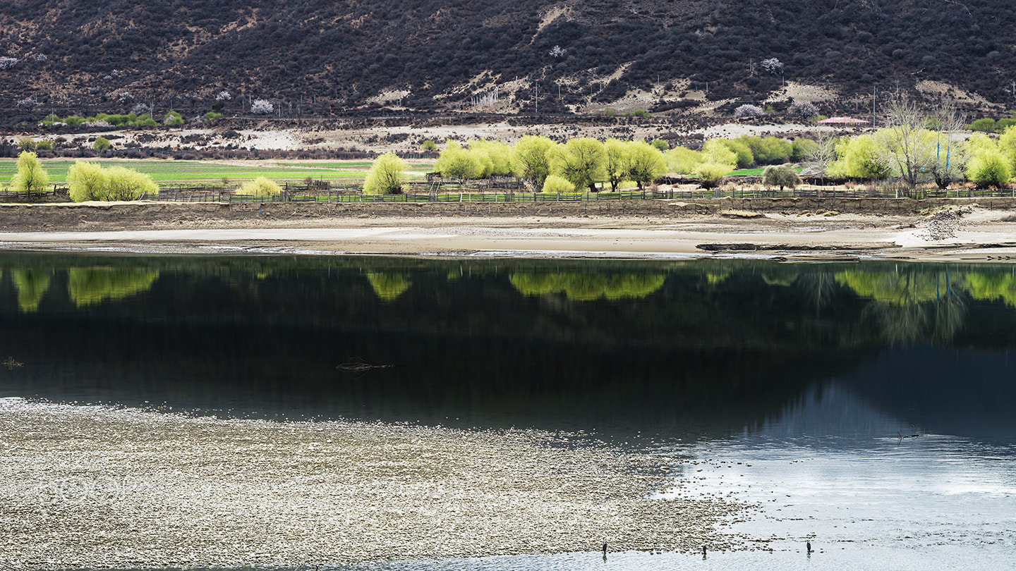 Sony a99 II + Minolta/Sony AF 70-200mm F2.8 G sample photo. Yarluzangbu river ii photography