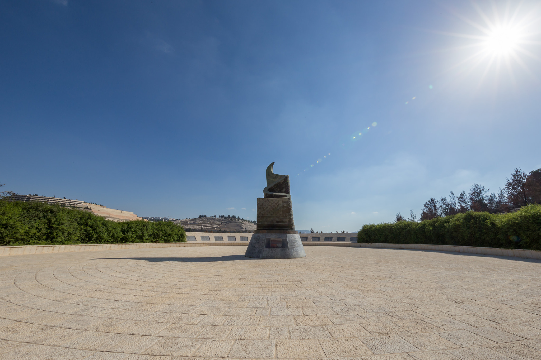 Canon EOS 6D + Canon EF 11-24mm F4L USM sample photo. 9/11 living memorial plaza photography