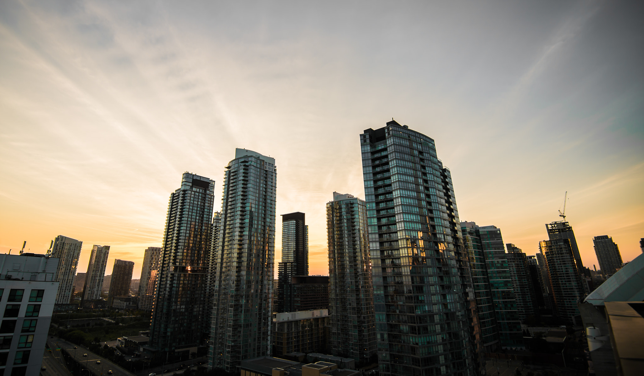 Nikon Df sample photo. Typical friday sunset. photography