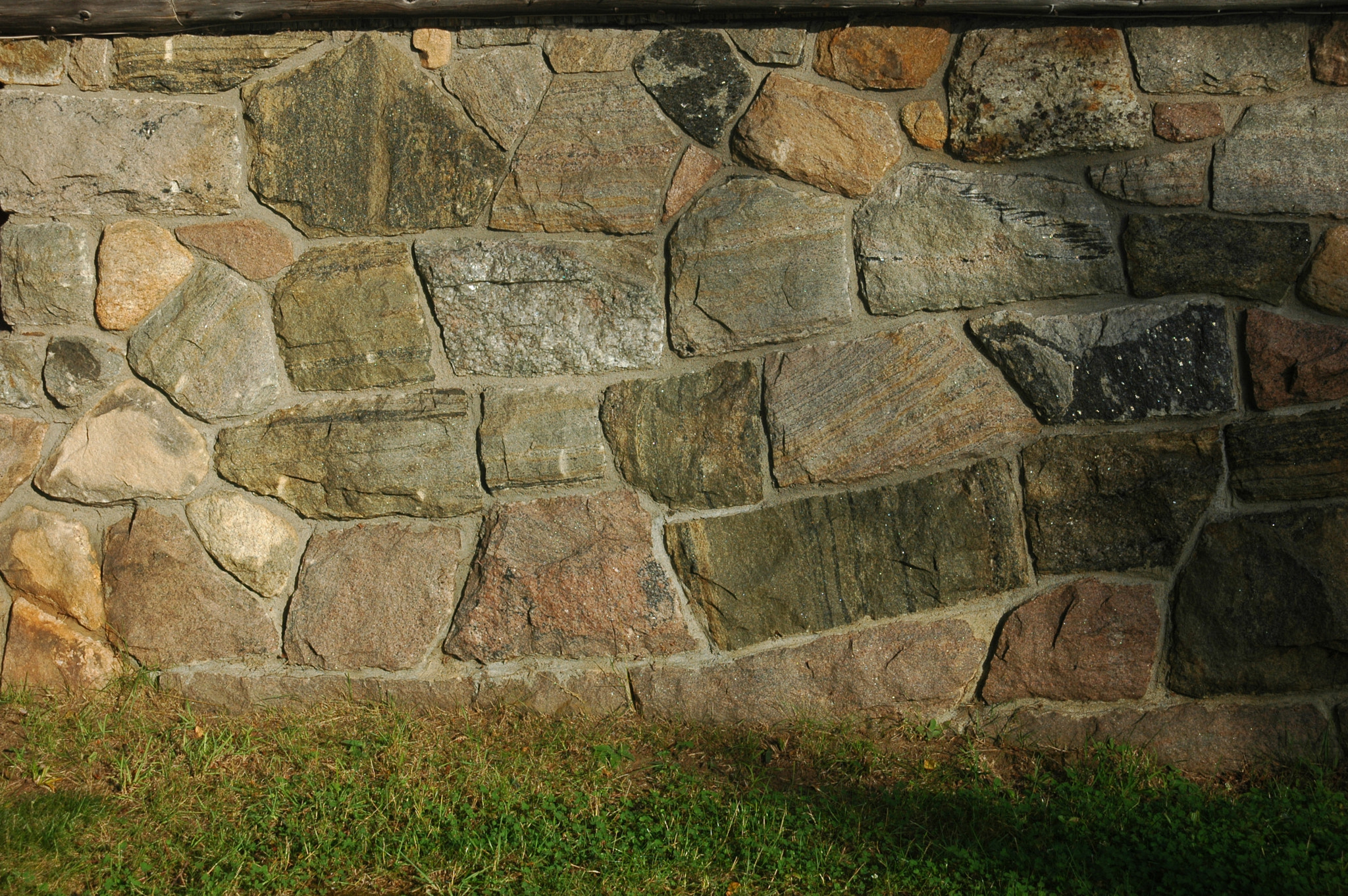 Nikon D70s sample photo. Stone wall photography