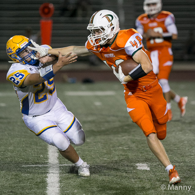 Canon EOS-1D X + Canon EF 70-200mm F2.8L USM sample photo. The art of the stiff arm. photography