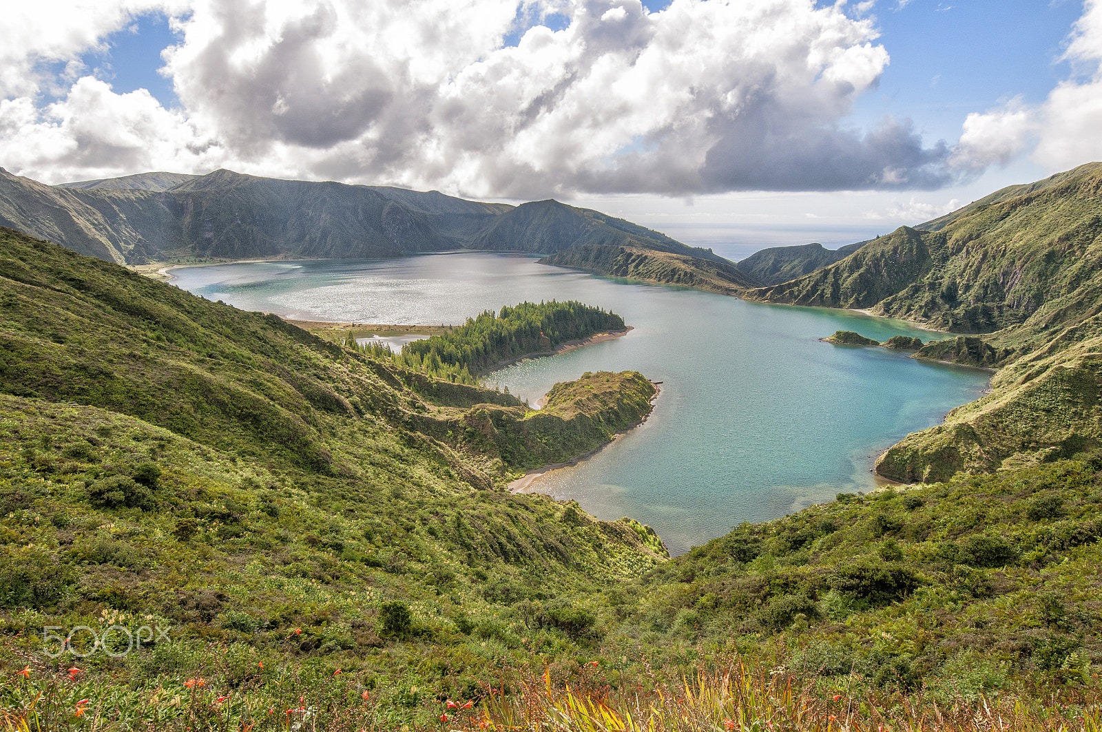 Nikon AF-S Nikkor 14-24mm F2.8G ED sample photo. Fogo lagoon, azores, portugal photography