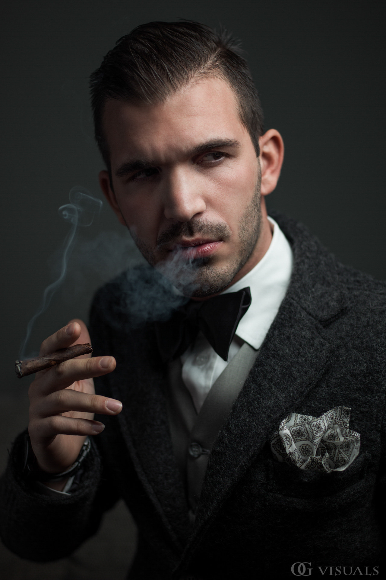 Hasselblad H4D + HC 80 sample photo. Smoking photography