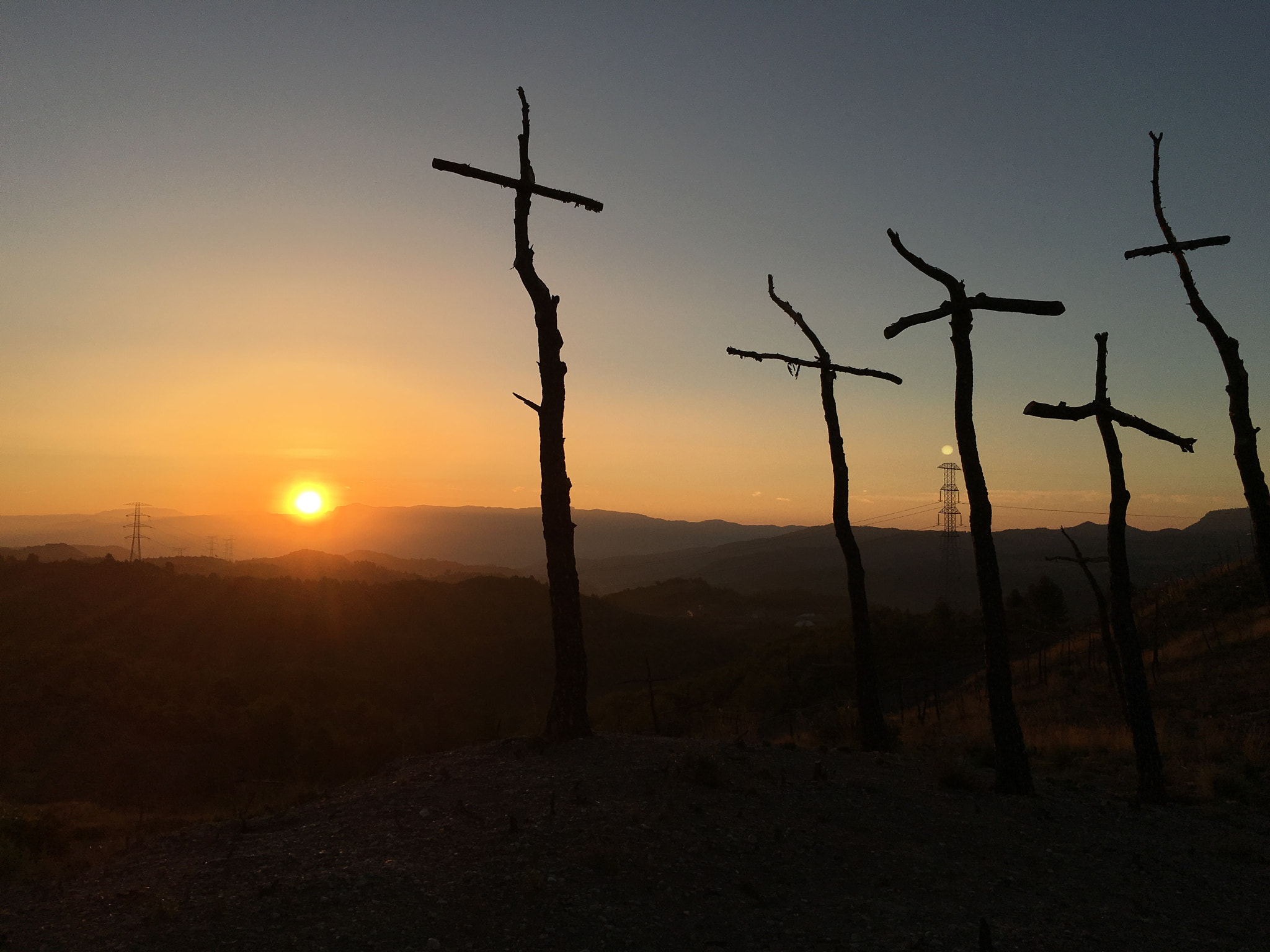 Forest of crosses by Oscar Meléndez on 500px.com