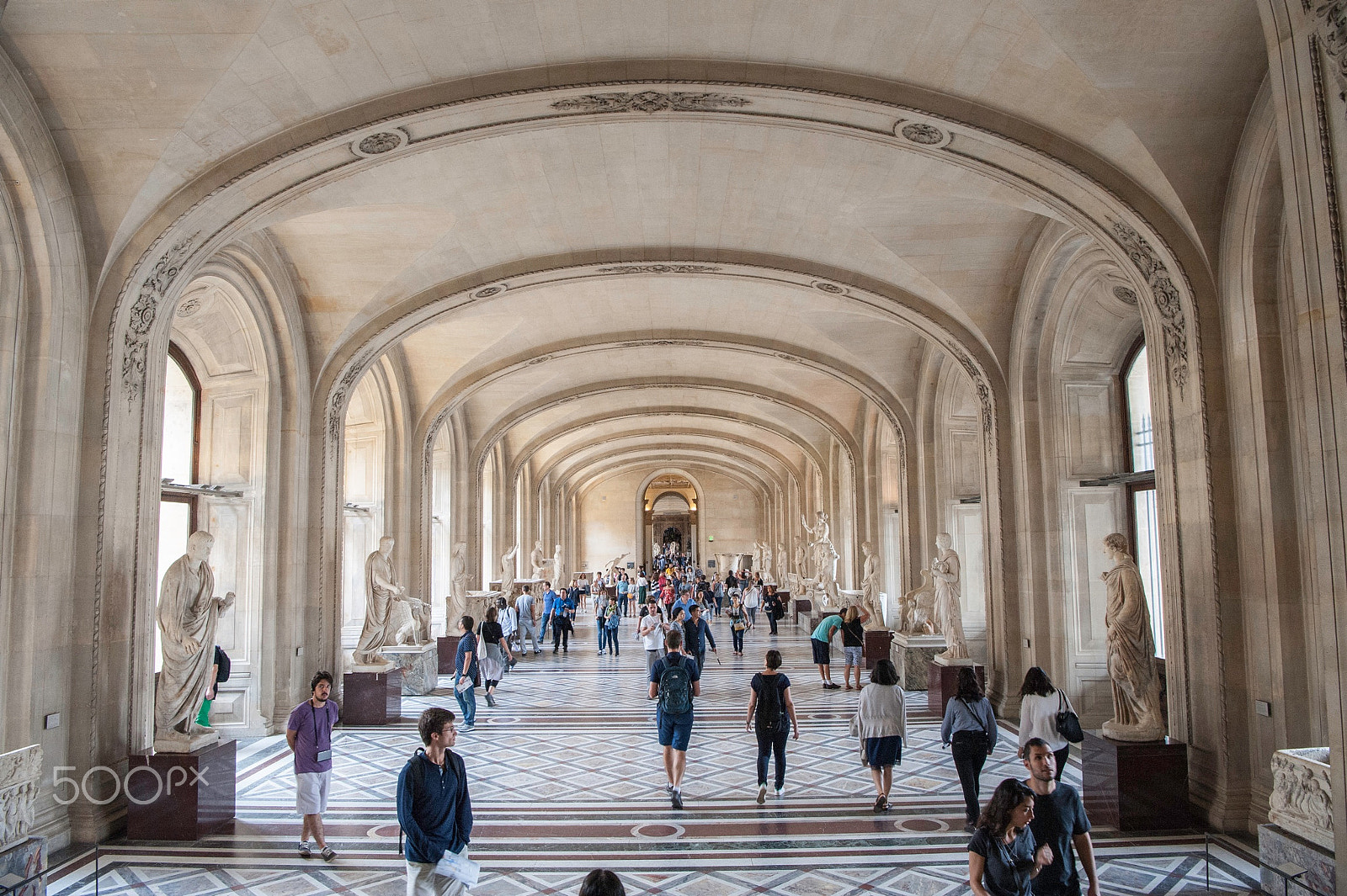 Nikon AF-S Nikkor 24-70mm F2.8E ED VR sample photo. Musée du louvre photography