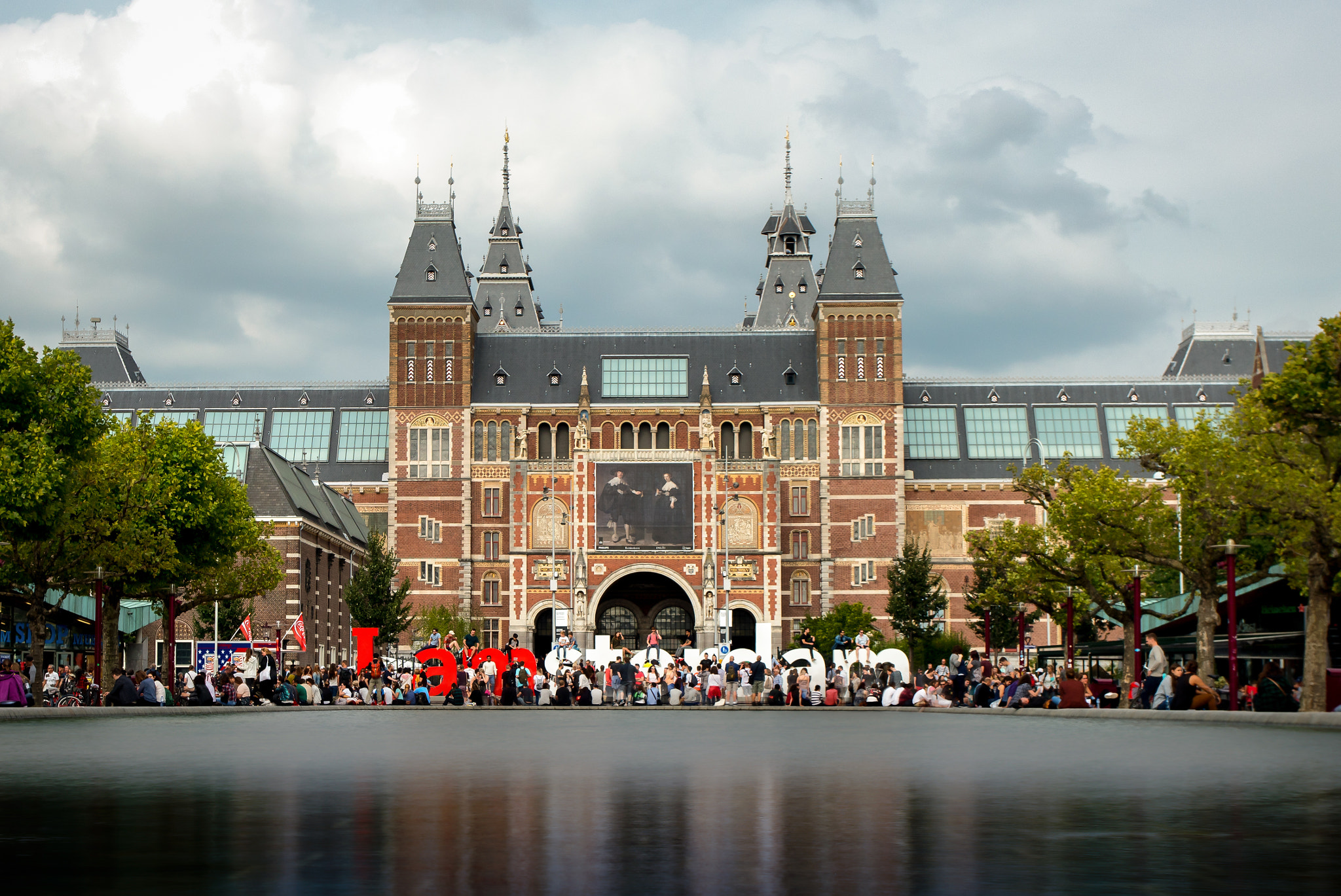 Sony a7R II + Canon EF 17-40mm F4L USM sample photo. Rijksmuseum - amsterdam photography