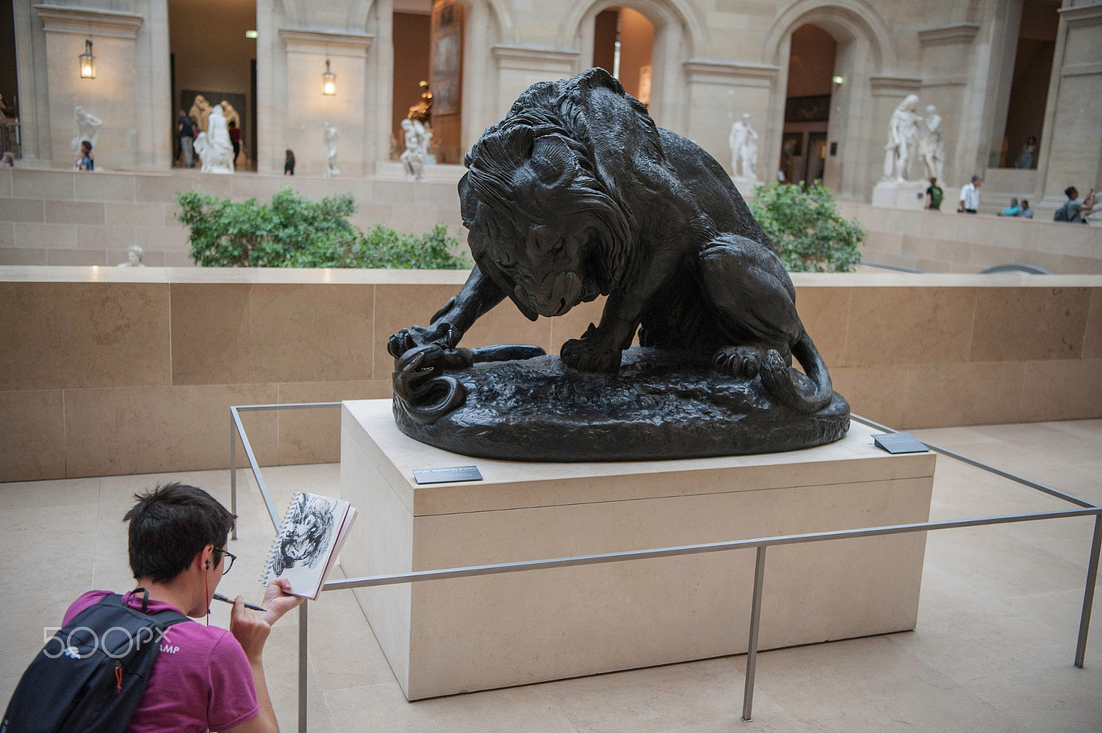 Nikon AF-S Nikkor 24-70mm F2.8E ED VR sample photo. Louvre photography