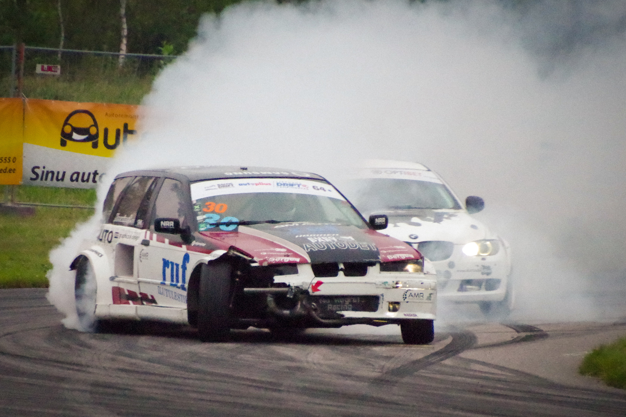 Pentax K-S2 sample photo. Bmw drift battle photography