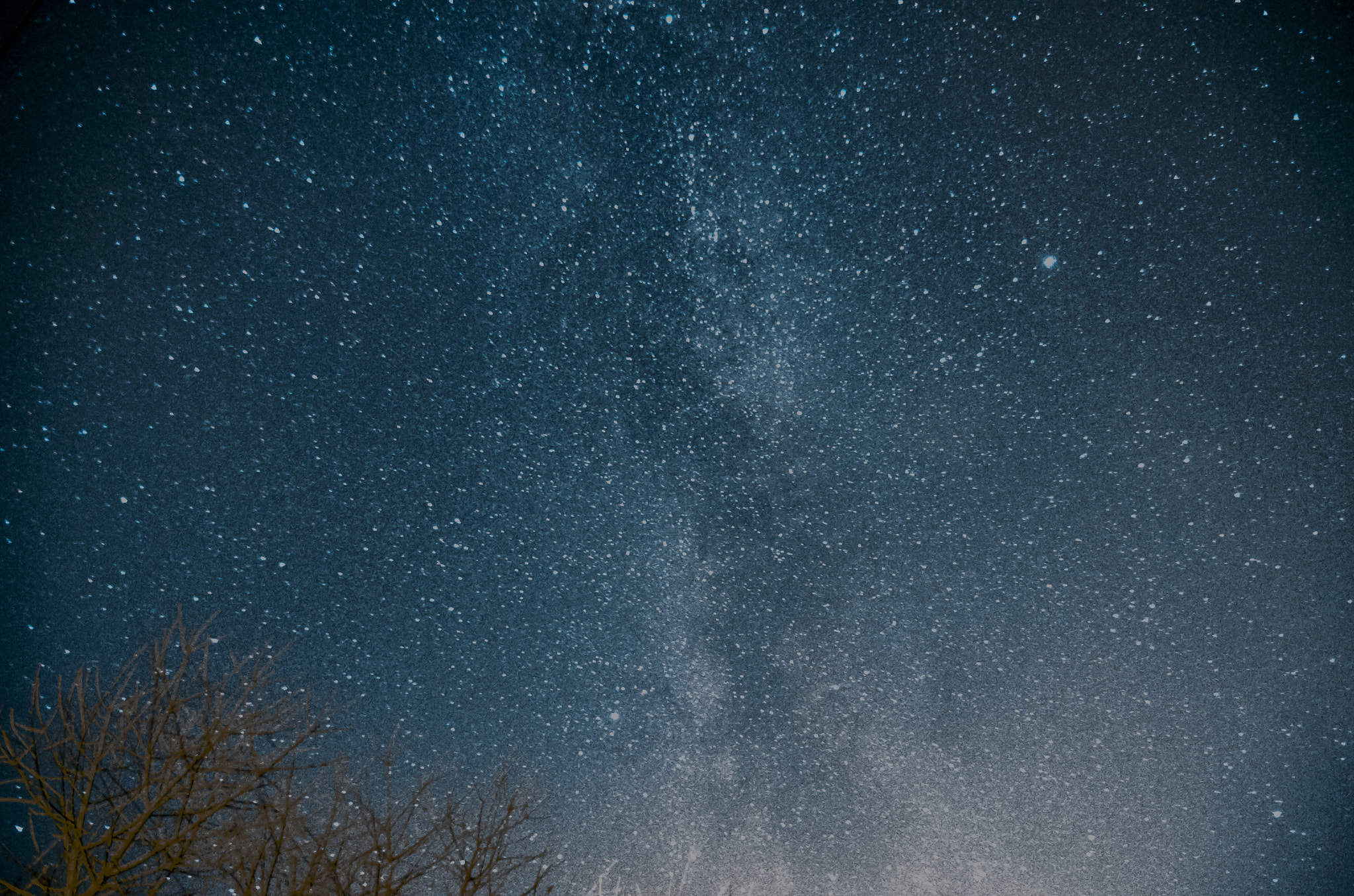 Sigma 17-50mm F2.8 EX DC HSM sample photo. Milky way over the city photography