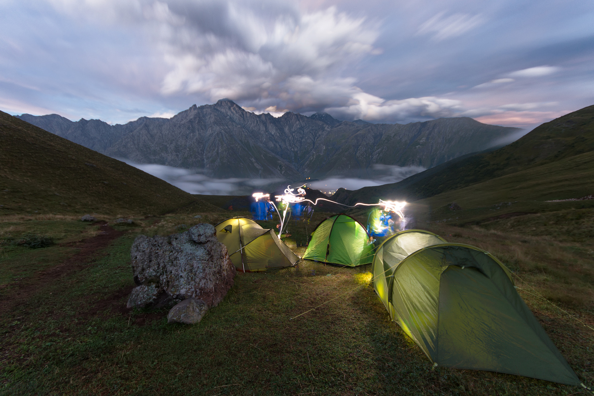 Sigma 10-20mm F4-5.6 EX DC HSM sample photo. On our way to kazbek summit photography