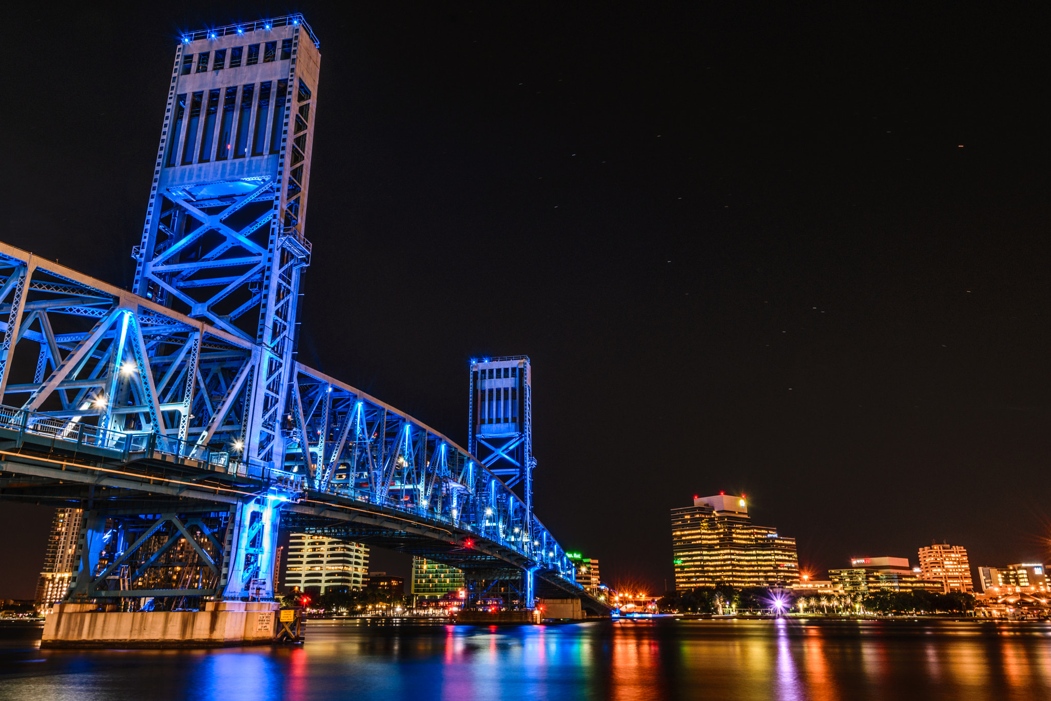 Nikon AF-S Nikkor 16-35mm F4G ED VR sample photo. Downtown jacksonville photography