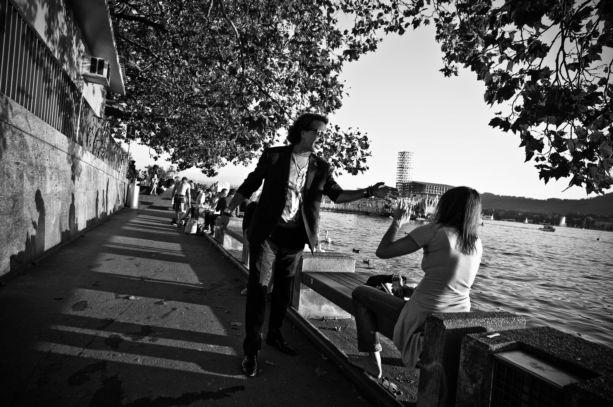 Leica Elmarit-M 21mm F2.8 ASPH sample photo. Summer in zurich photography