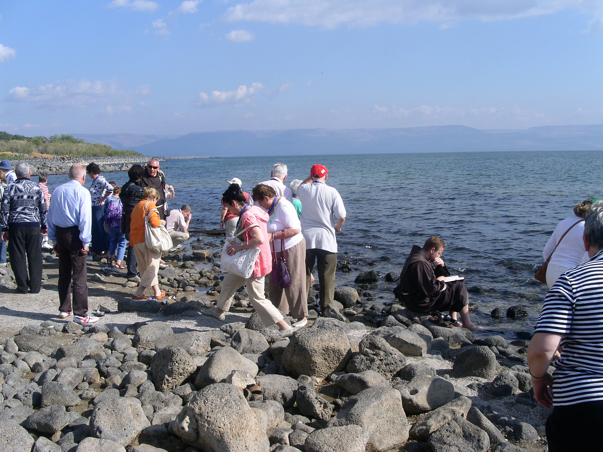 KONICA MINOLTA DiMAGE F300 sample photo. By the shores of the sea of galilee... photography
