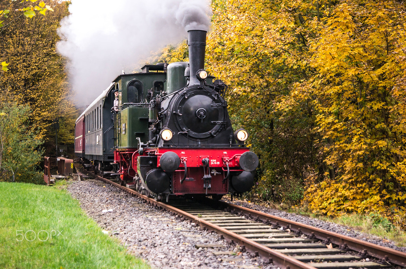 Sony SLT-A55 (SLT-A55V) sample photo. Steamtrain photography