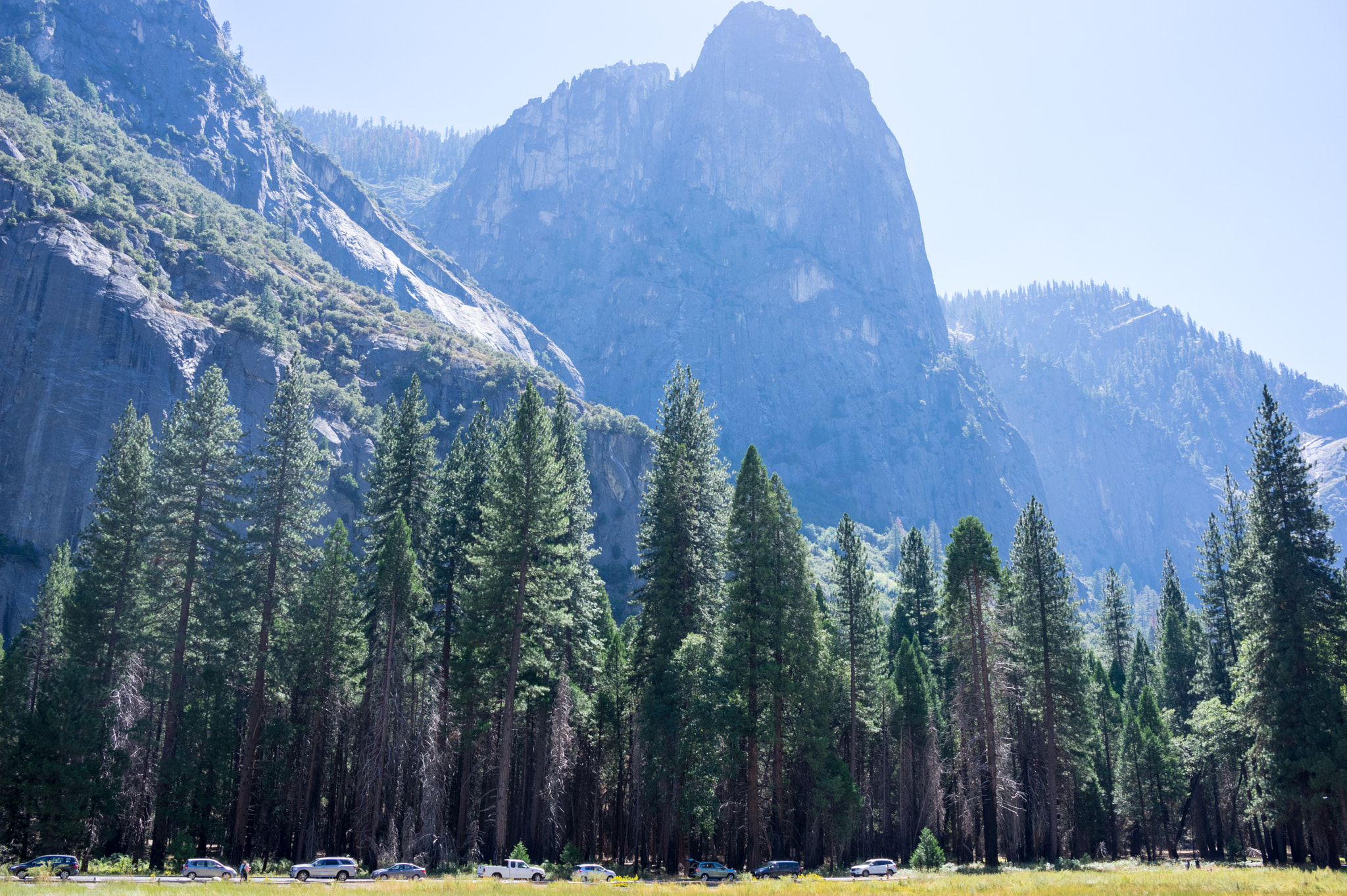 Pentax K-3 II sample photo. Bottom of yosemite valley photography