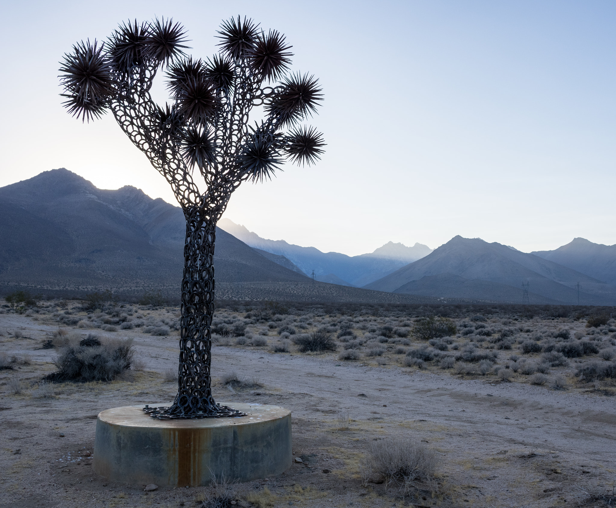 Pentax K-3 II + HD Pentax DA 21mm F3.2 AL Limited sample photo. Art in the high desert photography