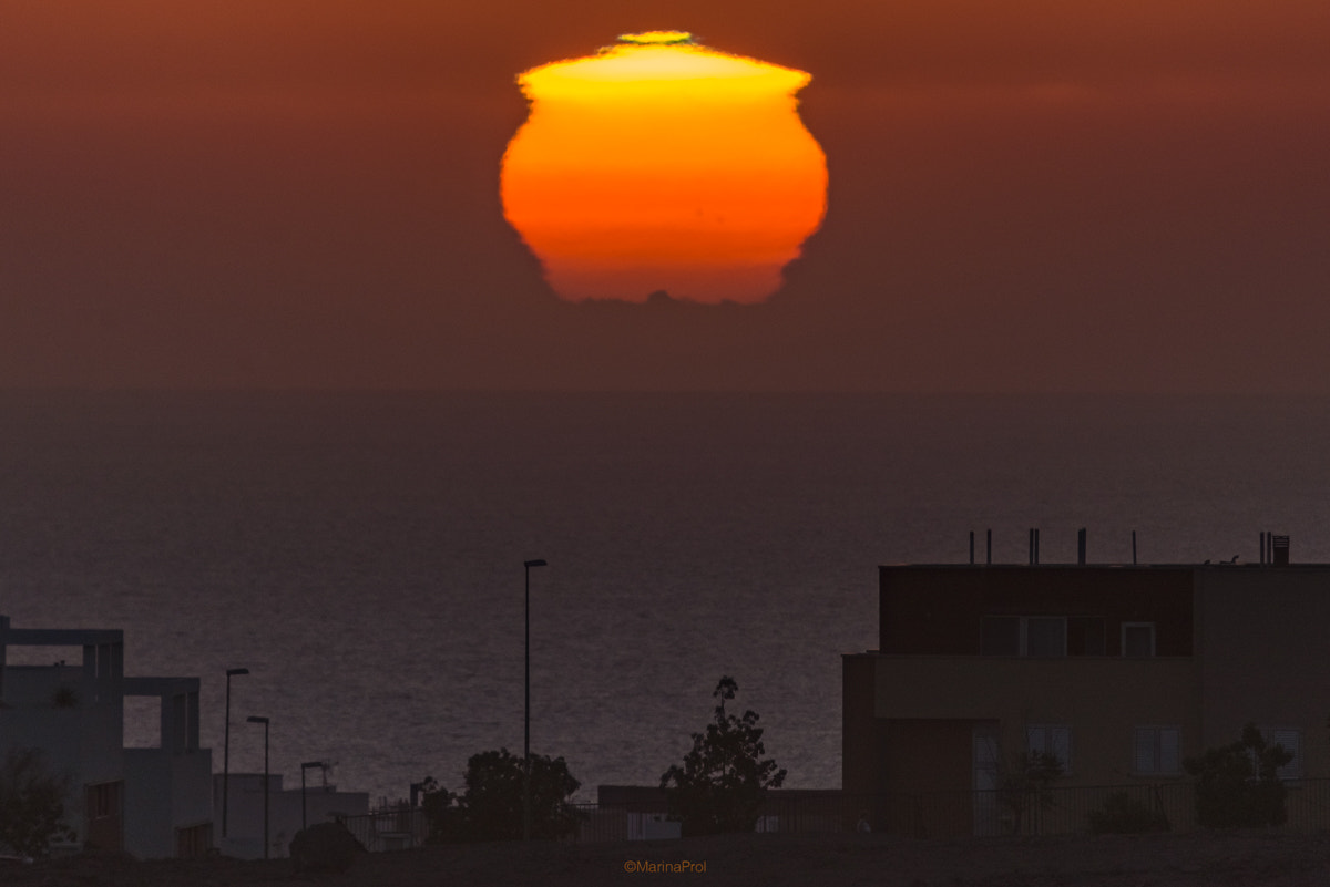 Sigma 150-600mm F5-6.3 DG OS HSM | S sample photo. Refracción atmosférica -- atmospheric refraction photography
