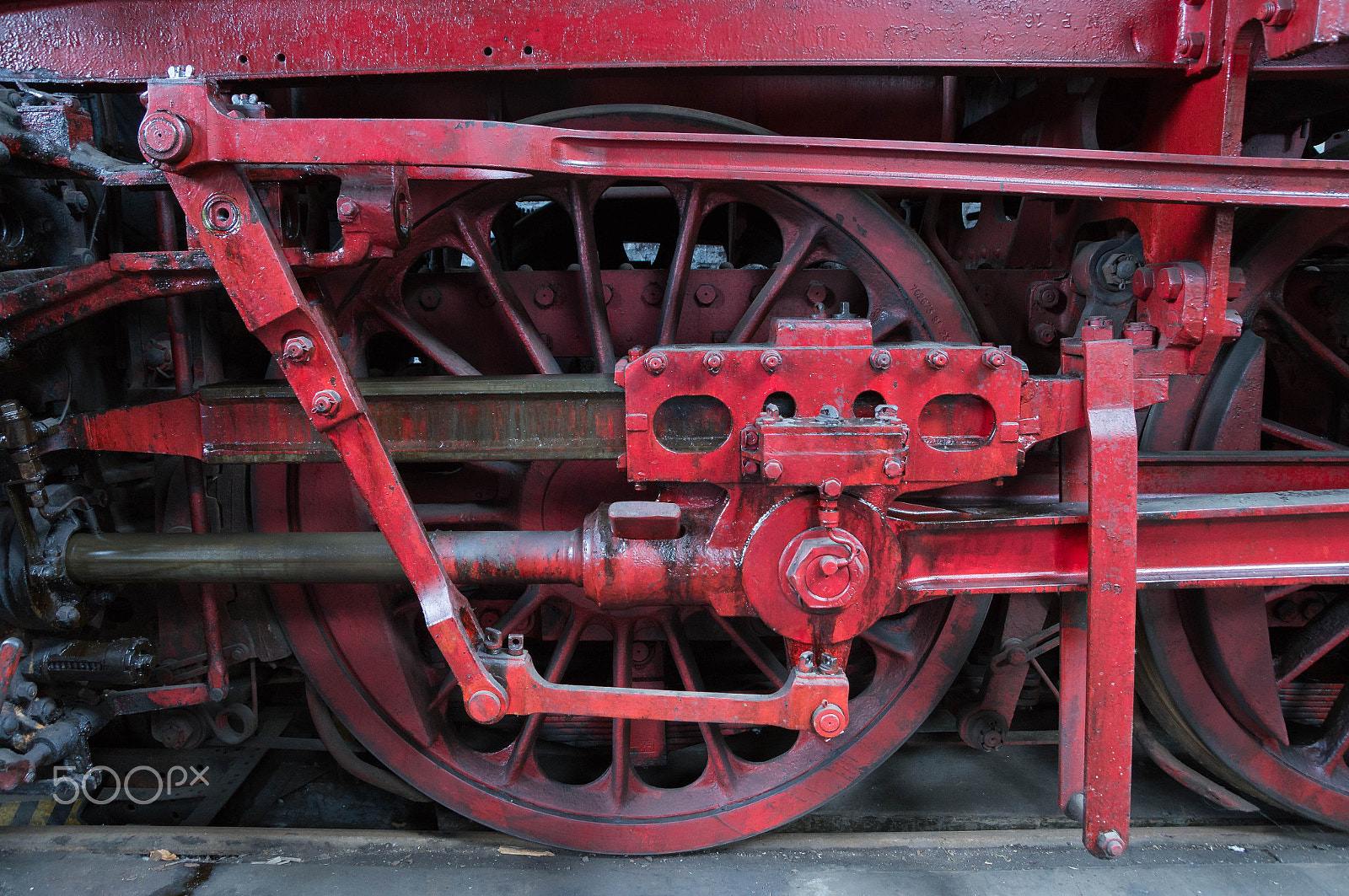 Sony SLT-A55 (SLT-A55V) sample photo. Part of a steamtrain photography