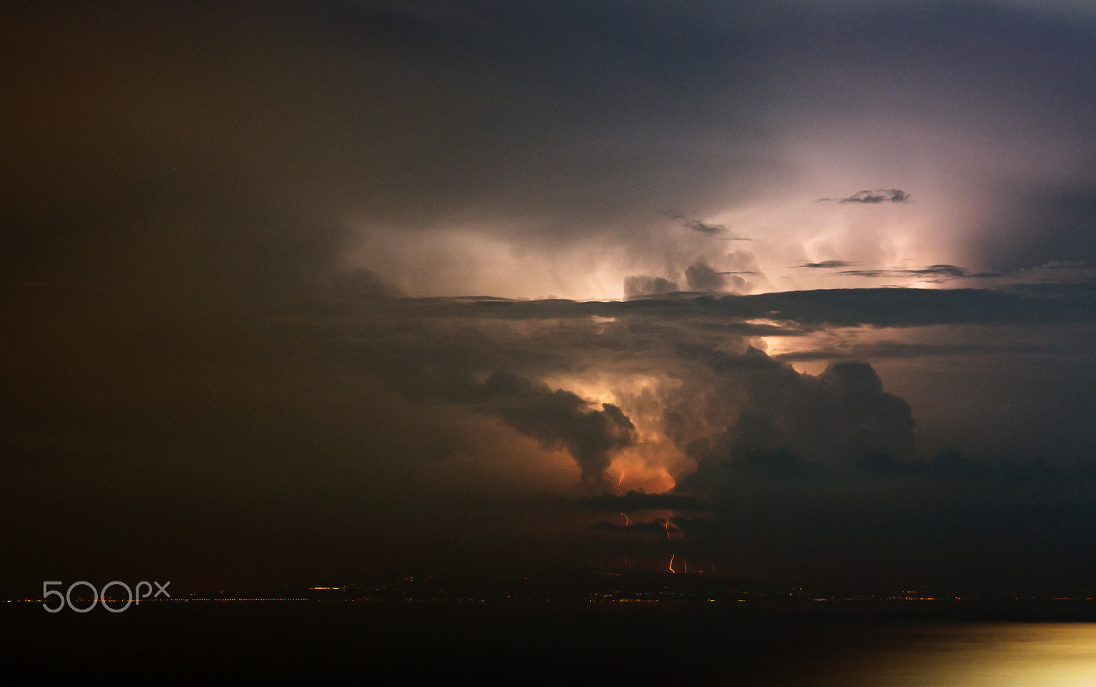 Canon EF 50mm f/1.8 sample photo. Thunderstorm photography