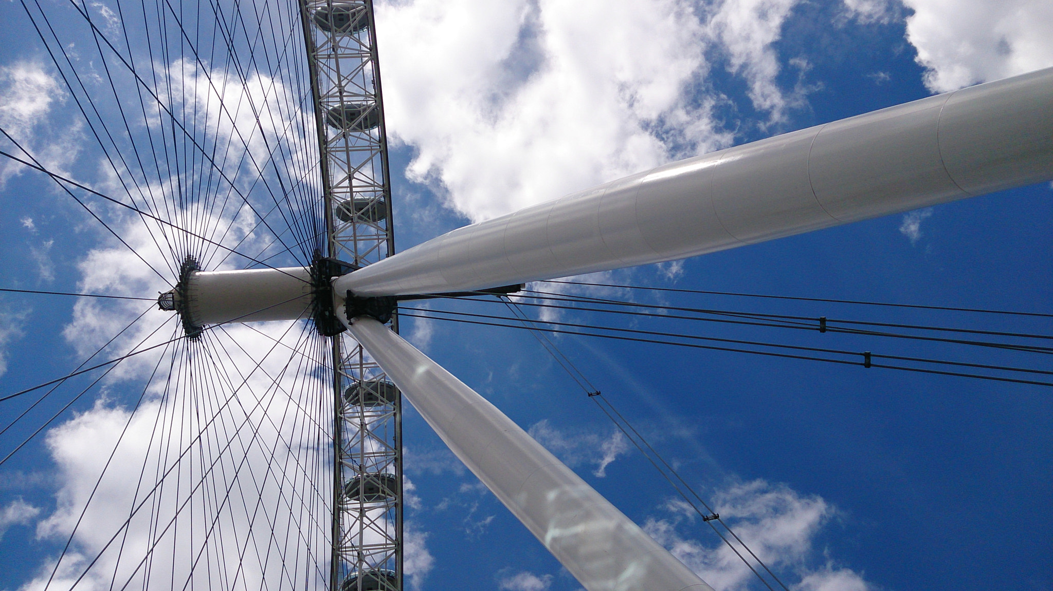 Sony Xperia ZR sample photo. An eye for an eye- london eye photography