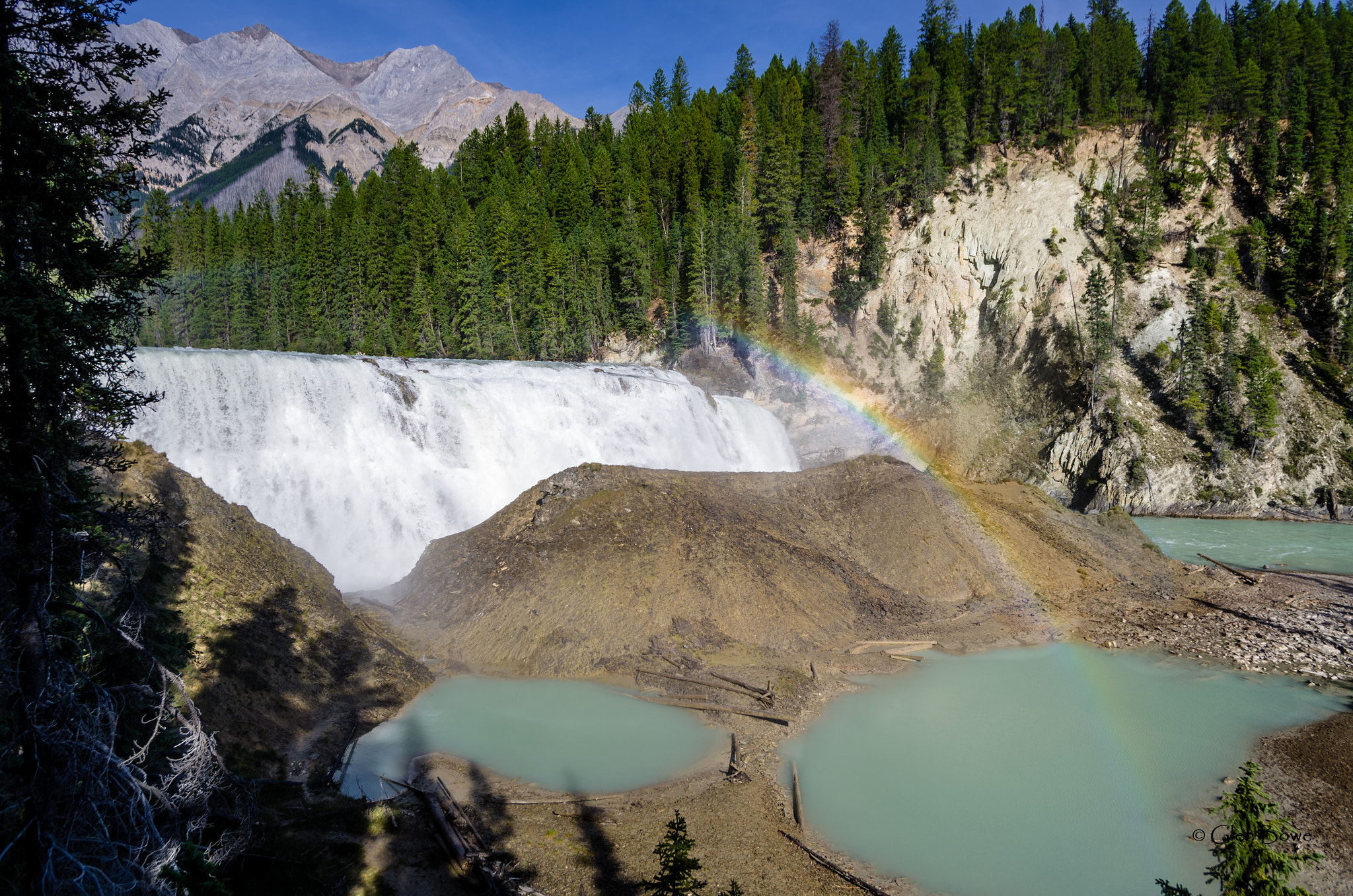 Pentax K-5 sample photo. Wapta falls 1 of 2 photography