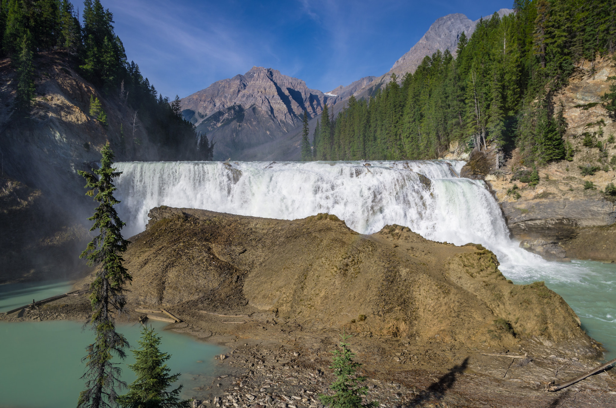 Pentax K-5 + Pentax smc DA 15mm F4 ED AL Limited sample photo. Wapta falls 2 of 2 photography