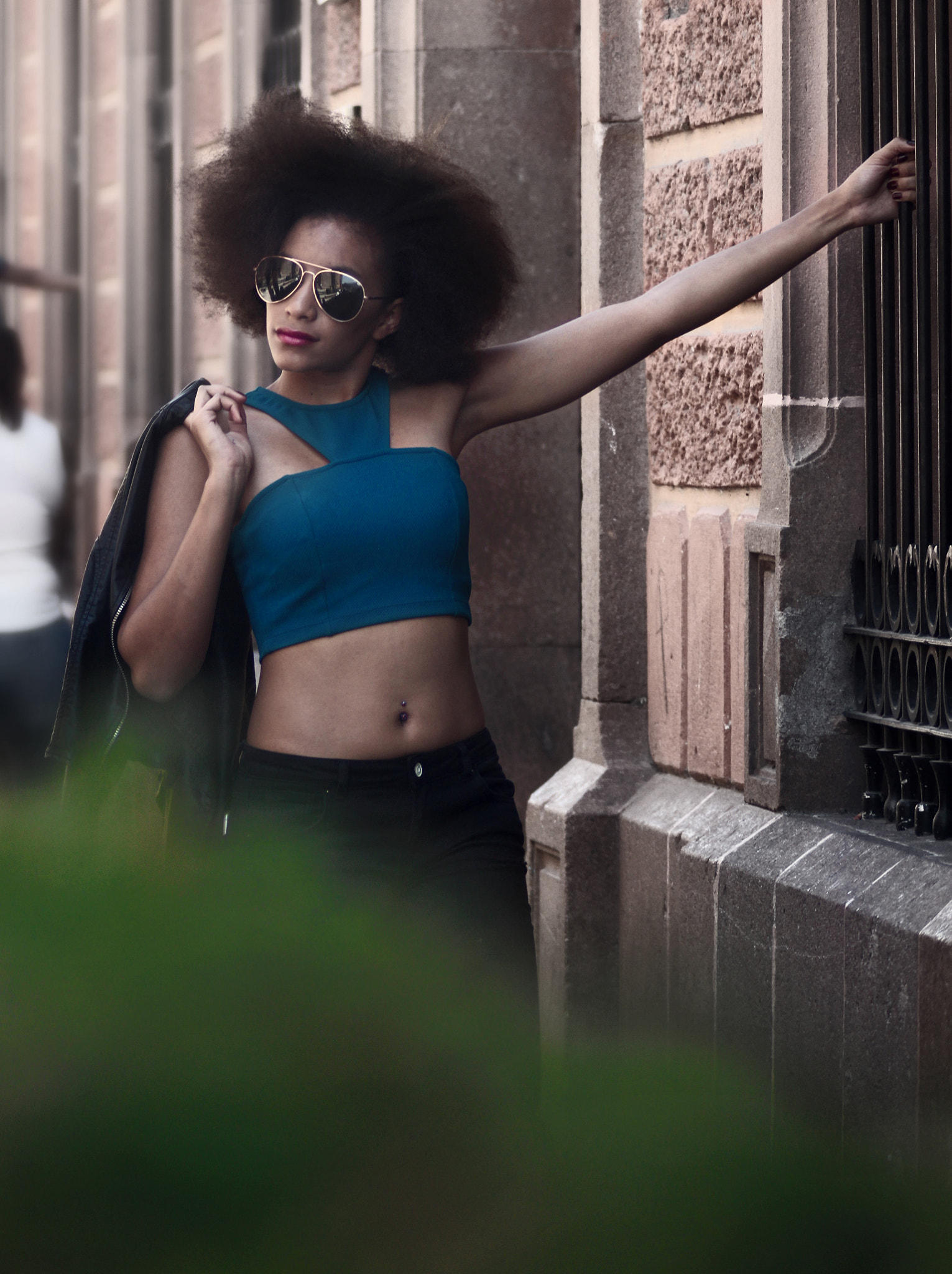 Canon EF 100-300mm f/5.6 sample photo. Imgun poco del #photoshooting de hoy en el centro histórico de #sanluispotosi #slp #afrogirl... photography