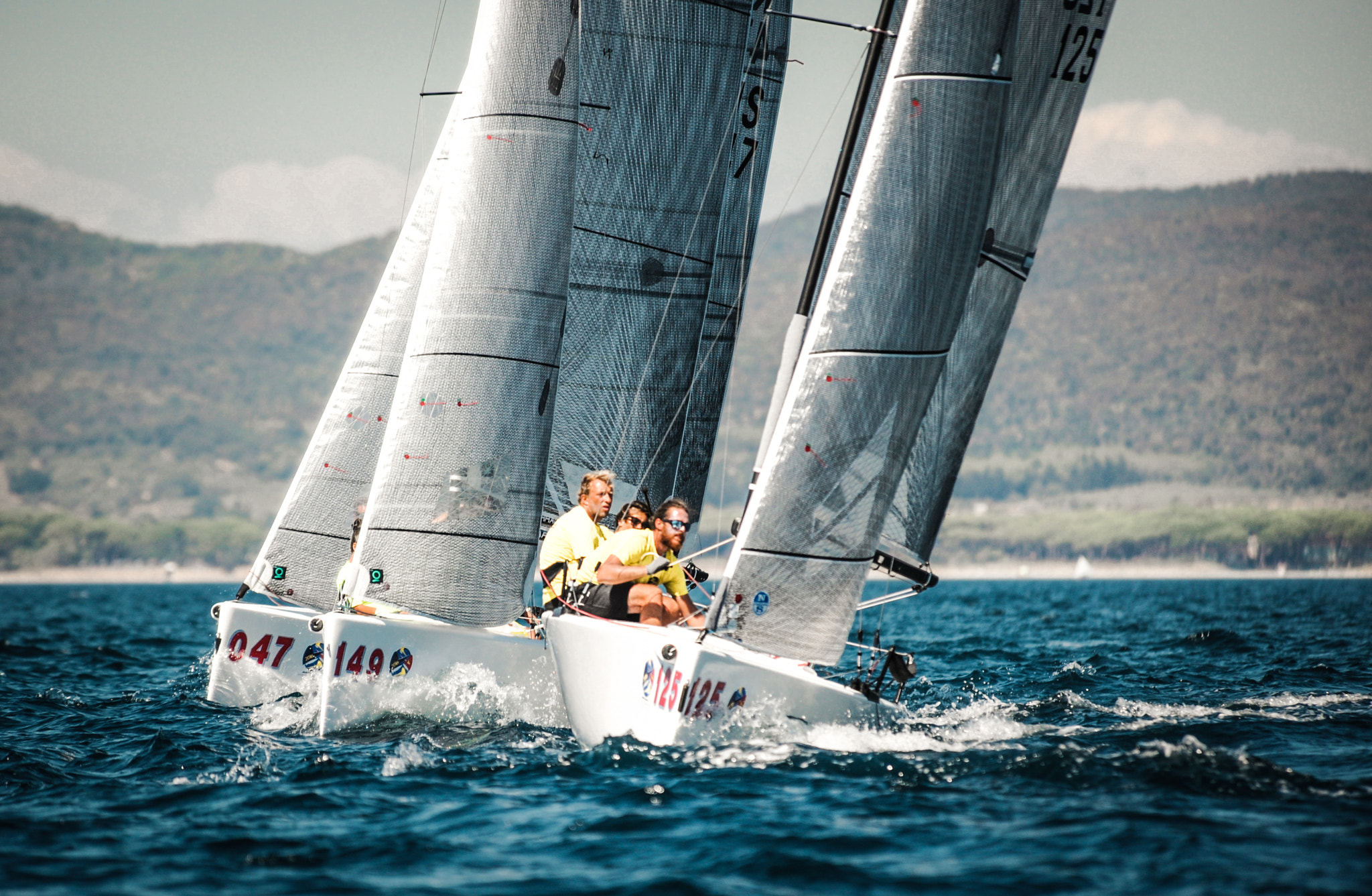 Nikon D3 sample photo. Sailing series in italia photography