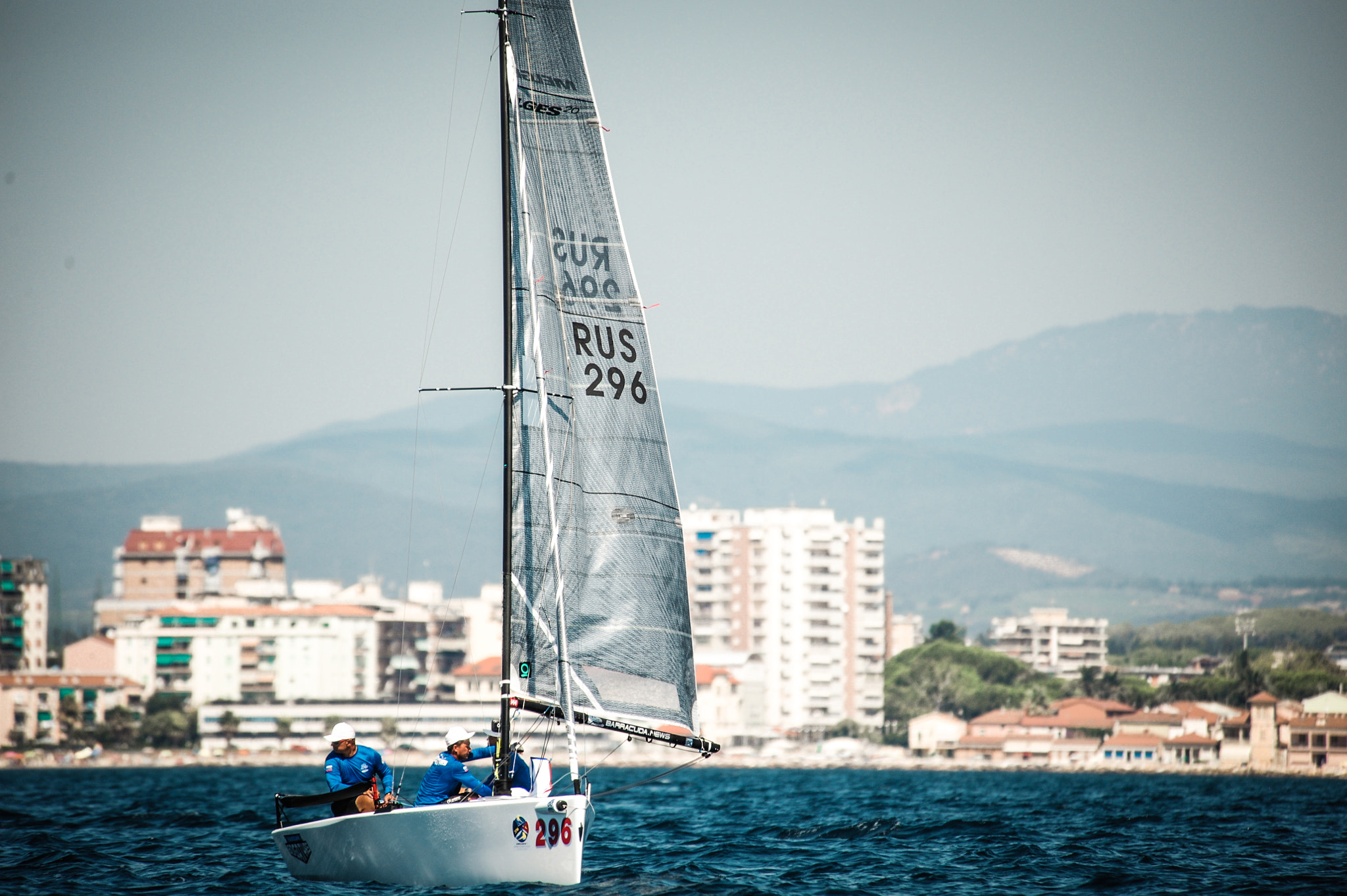 Nikon D3 sample photo. Sailing series in italia photography