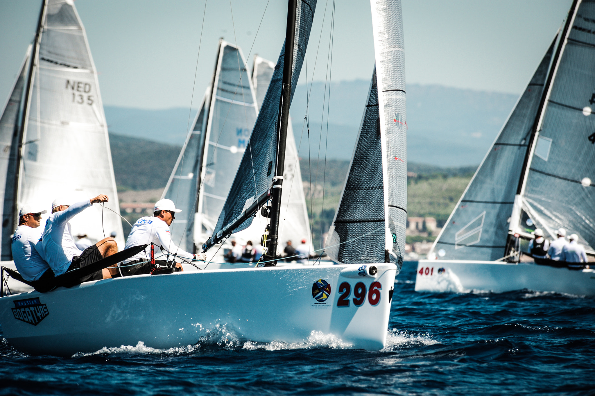 Nikon D3 sample photo. Sailing series in italia photography