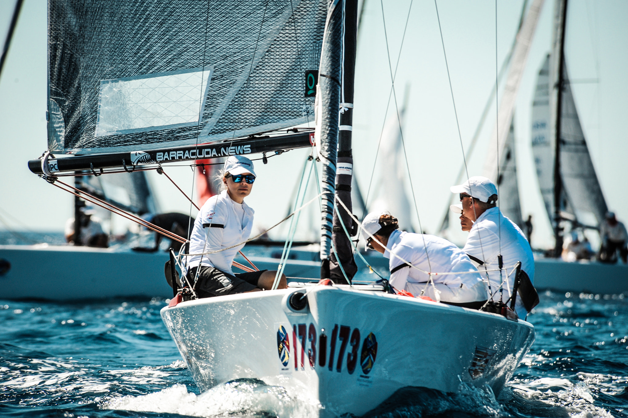 Nikon D3 sample photo. Sailing series in italia photography