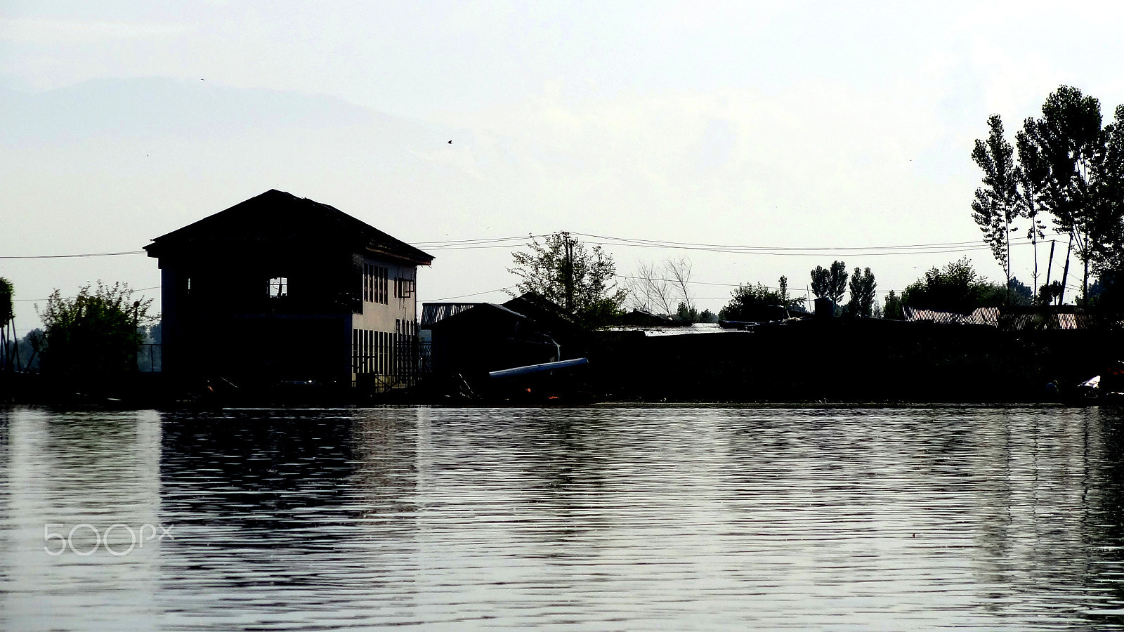 Sony Cyber-shot DSC-HX7V sample photo. The hut beside the lake photography