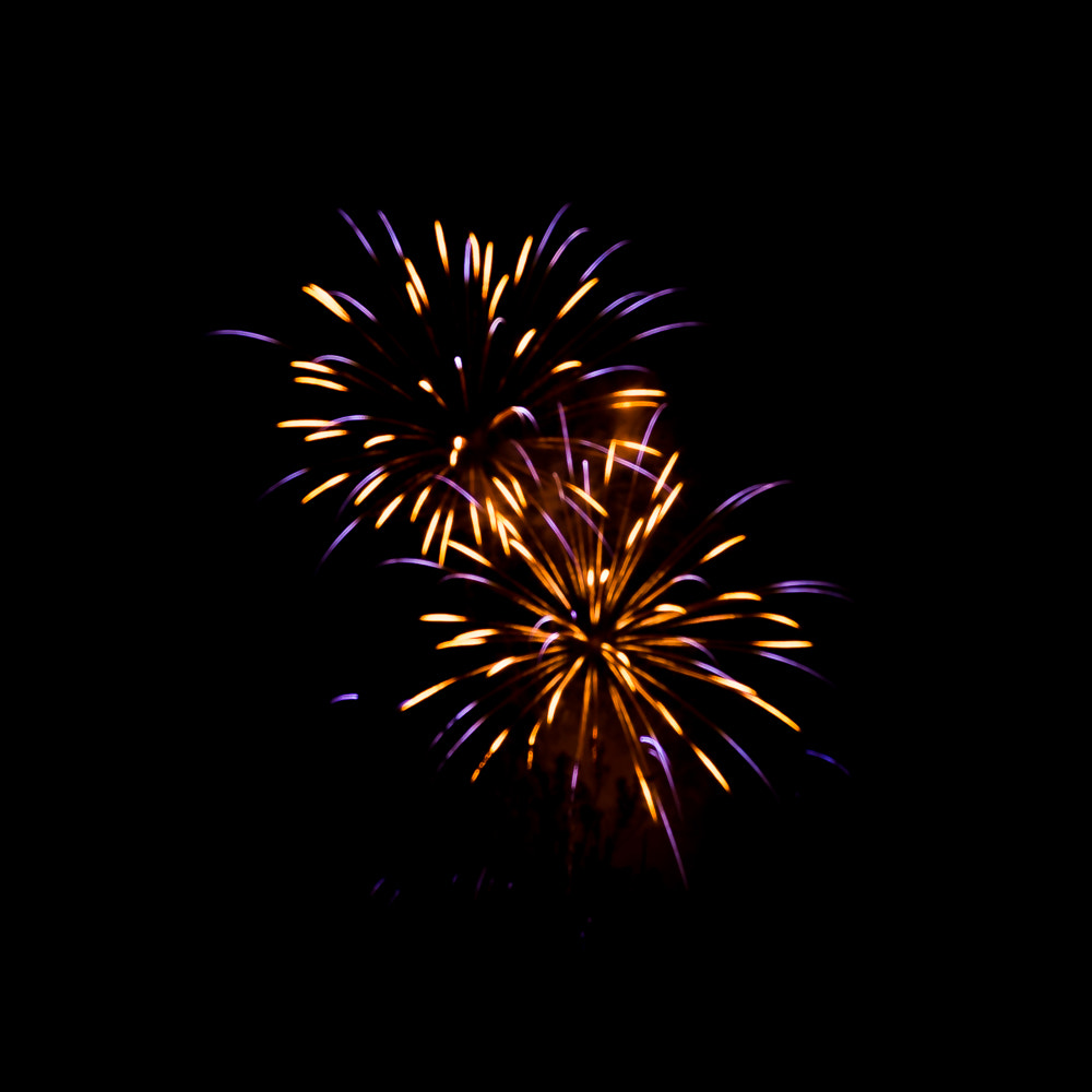 Nikon AF-S Nikkor 28-70mm F2.8 ED-IF sample photo. Orange firewords photography