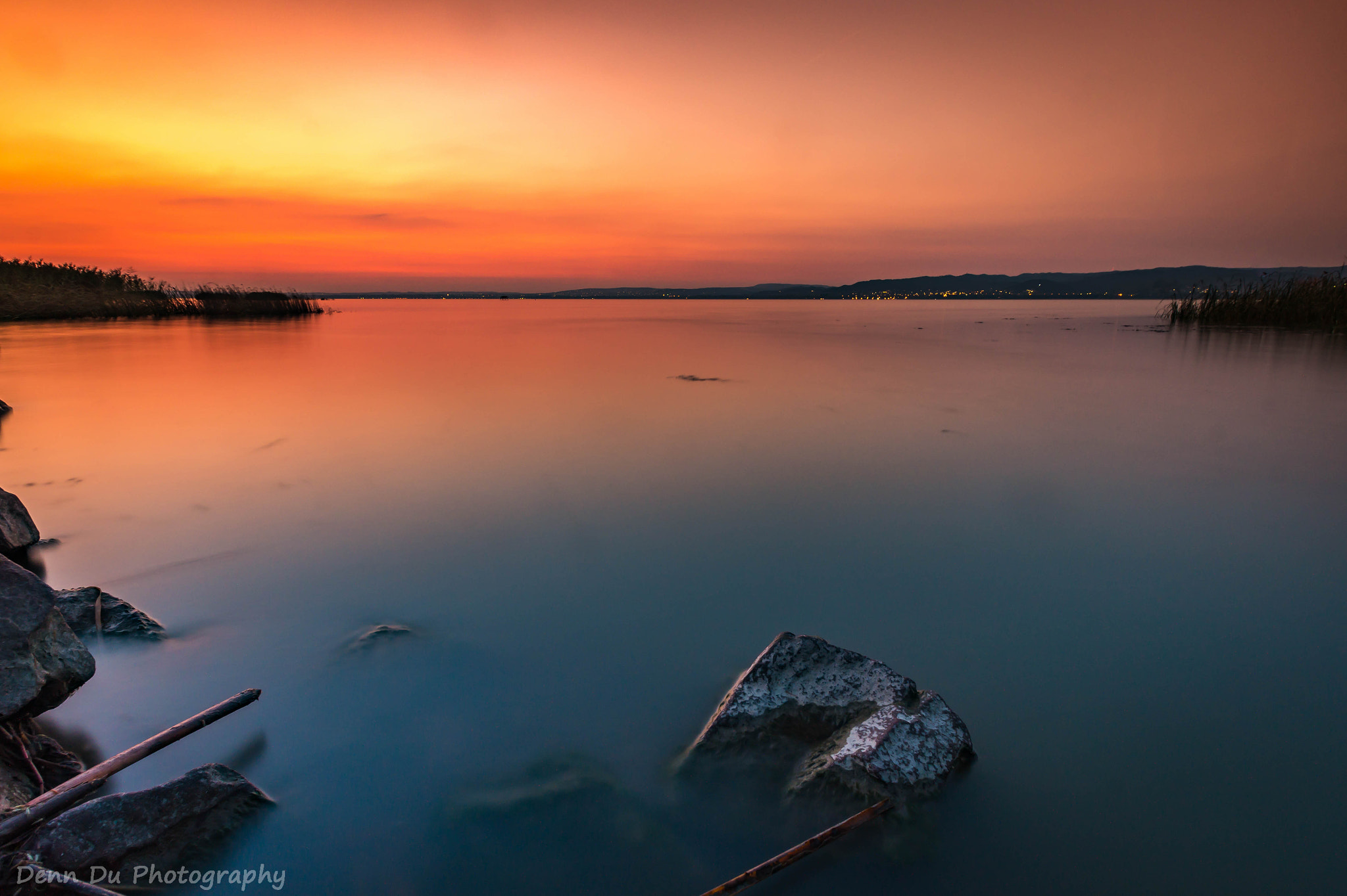 Sony SLT-A58 sample photo. Sonnenuntergang am balaton photography