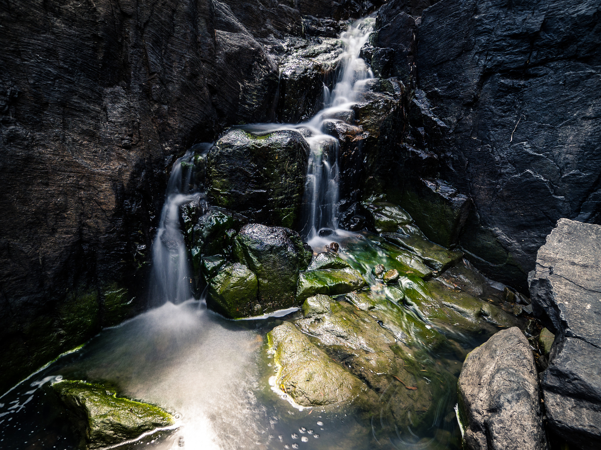 Olympus OM-D E-M10 II + OLYMPUS M.9-18mm F4.0-5.6 sample photo. Cedar creek falls photography