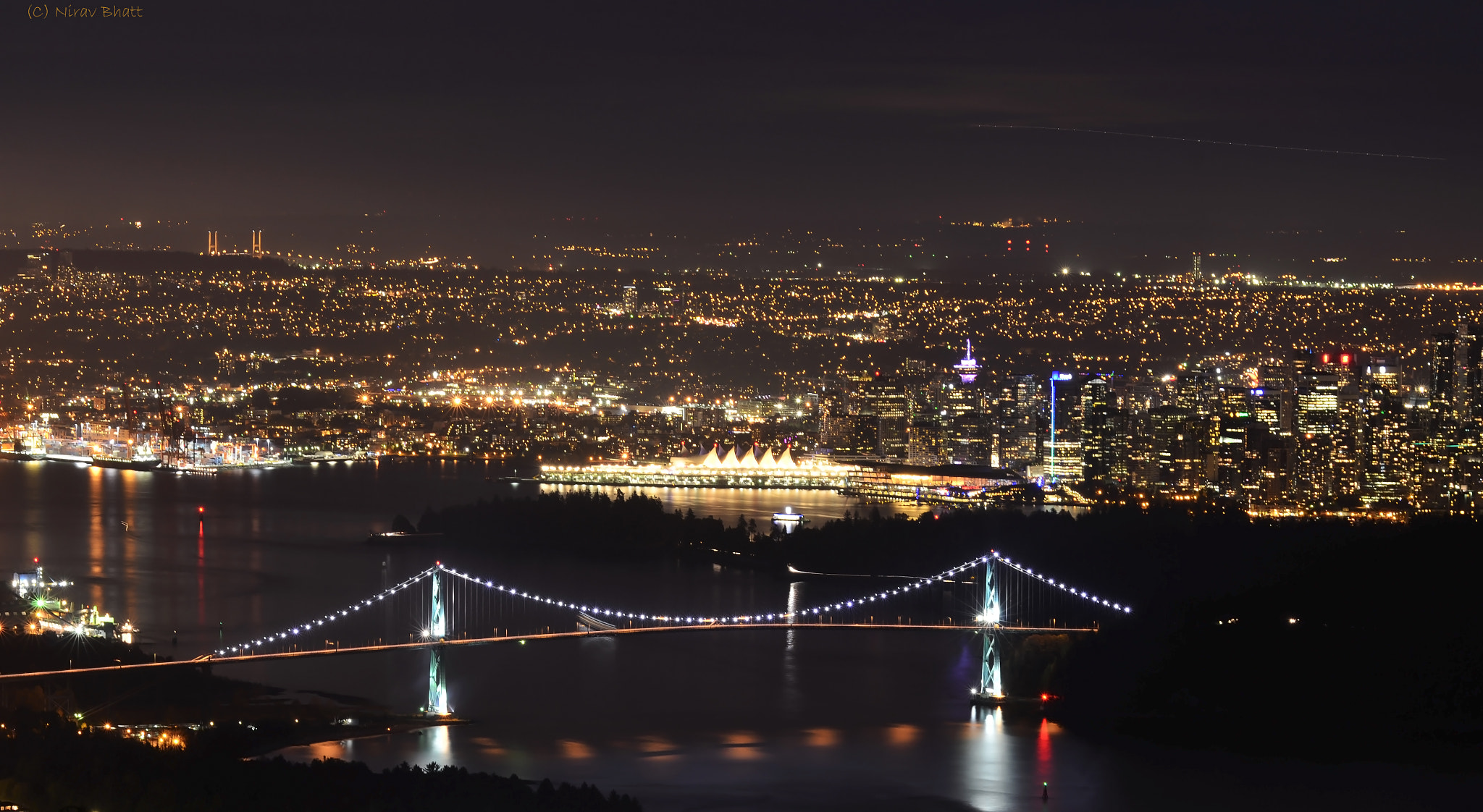 Nikon D5100 + Sigma APO 100-300mm F4 EX IF HSM sample photo. A view of vancouver from cypress photography