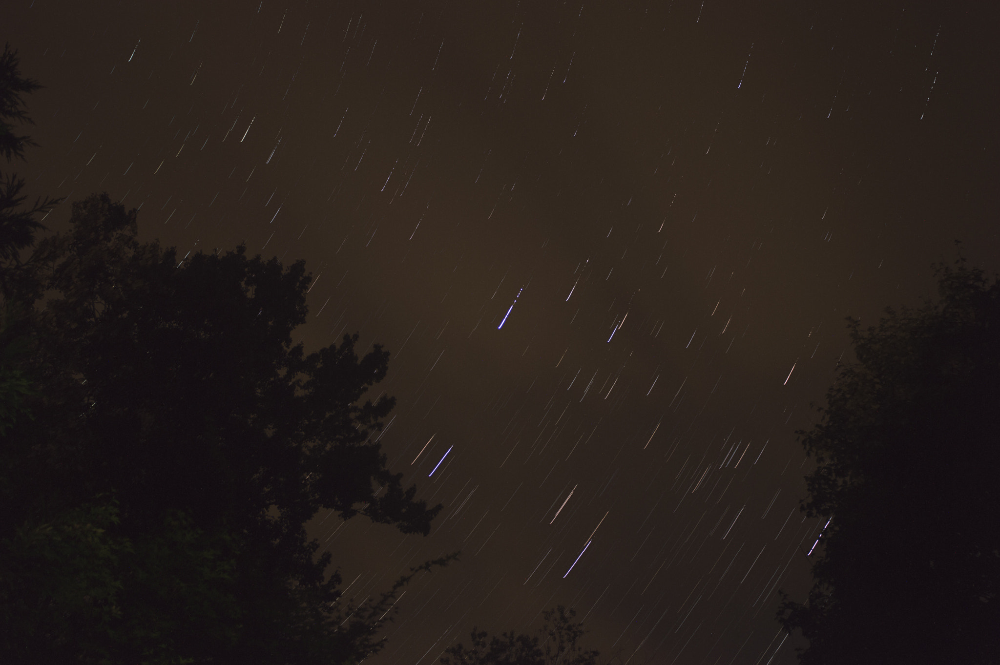 Nikon D3200 + Nikon AF Nikkor 28mm F2.8D sample photo. Star trail photography but taken at a different lo ... photography
