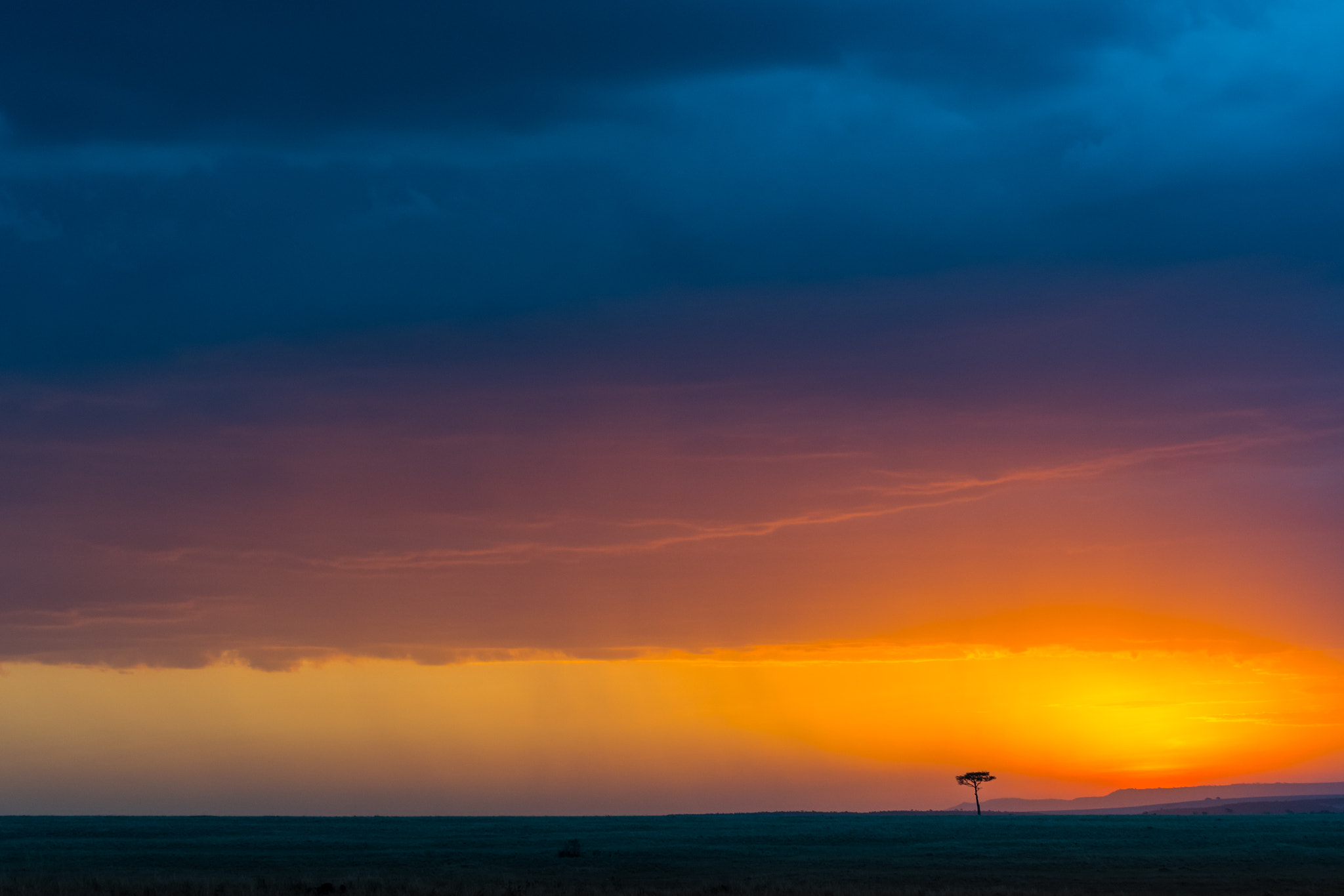 Nikon D500 sample photo. Colourful senset photography