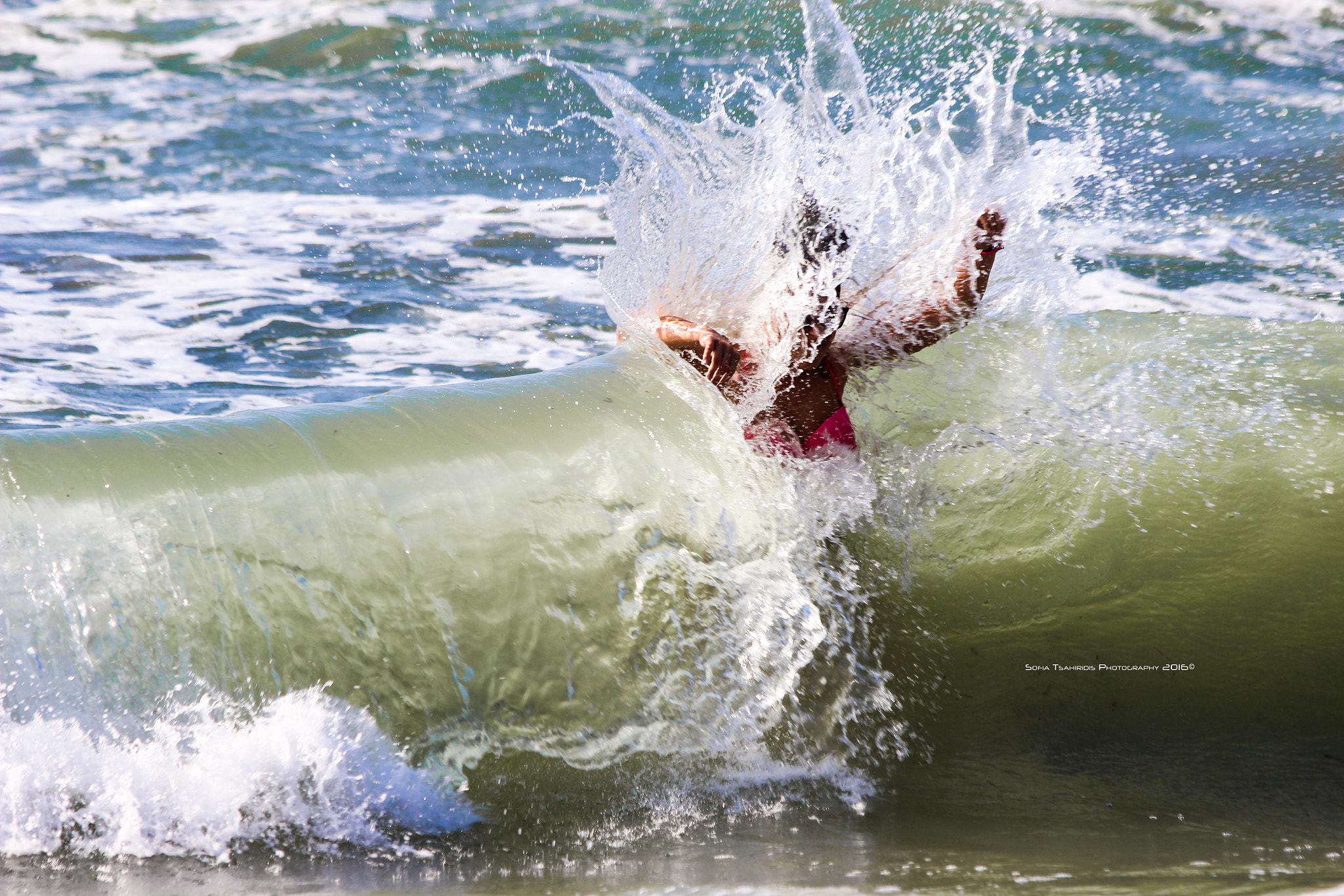 Canon EF 70-300mm F4-5.6 IS USM sample photo. Splash photography