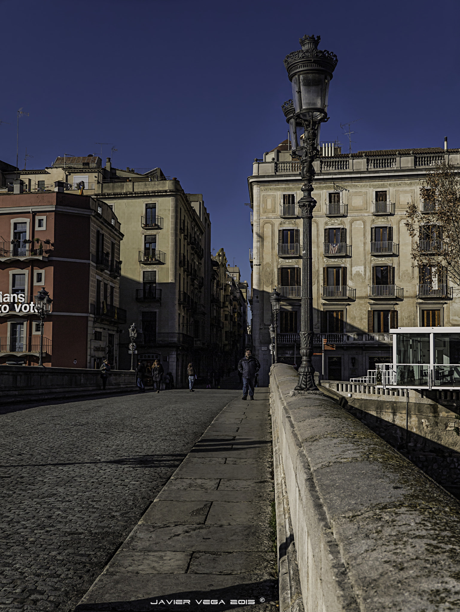 LUMIX G VARIO PZ 14-42/F3.5-5.6 sample photo. Pont de pedra. girona. photography
