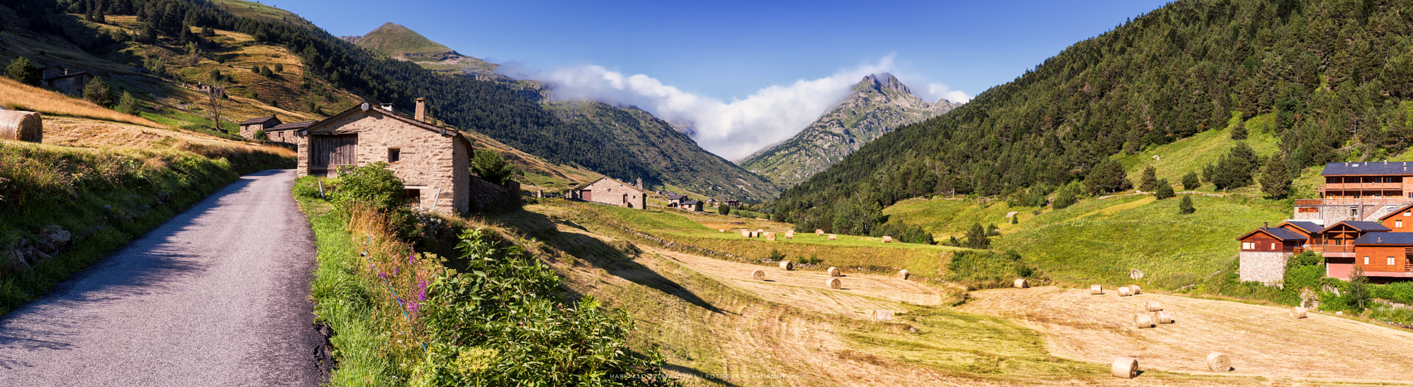 Nikon D80 sample photo. Carretera de la vall d'incles photography