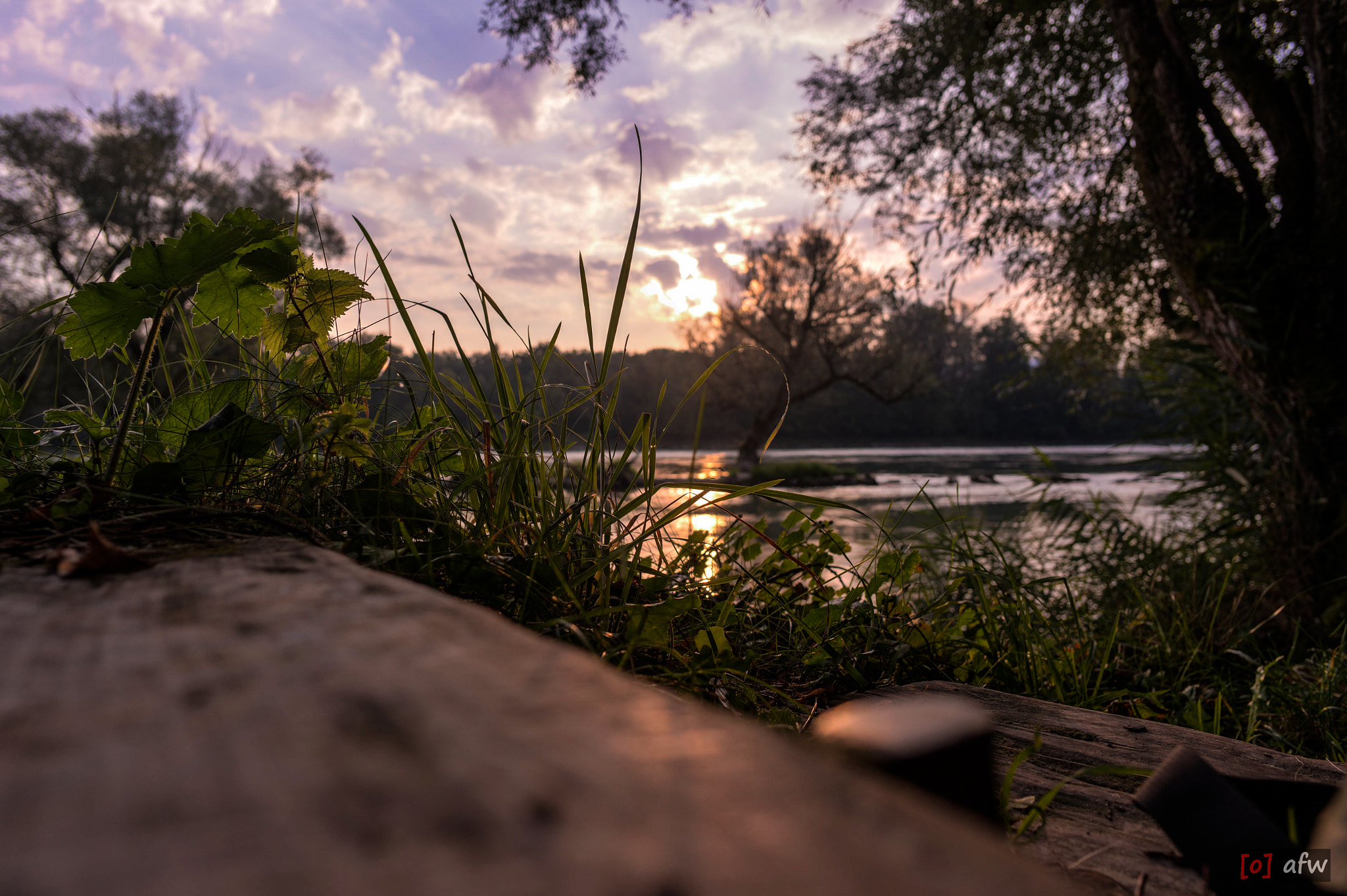 Samsung NX300M + Samsung NX 16mm F2.4 Pancake sample photo. Bokeh gegenlichtaufnahme sonnenaufgang aare photography