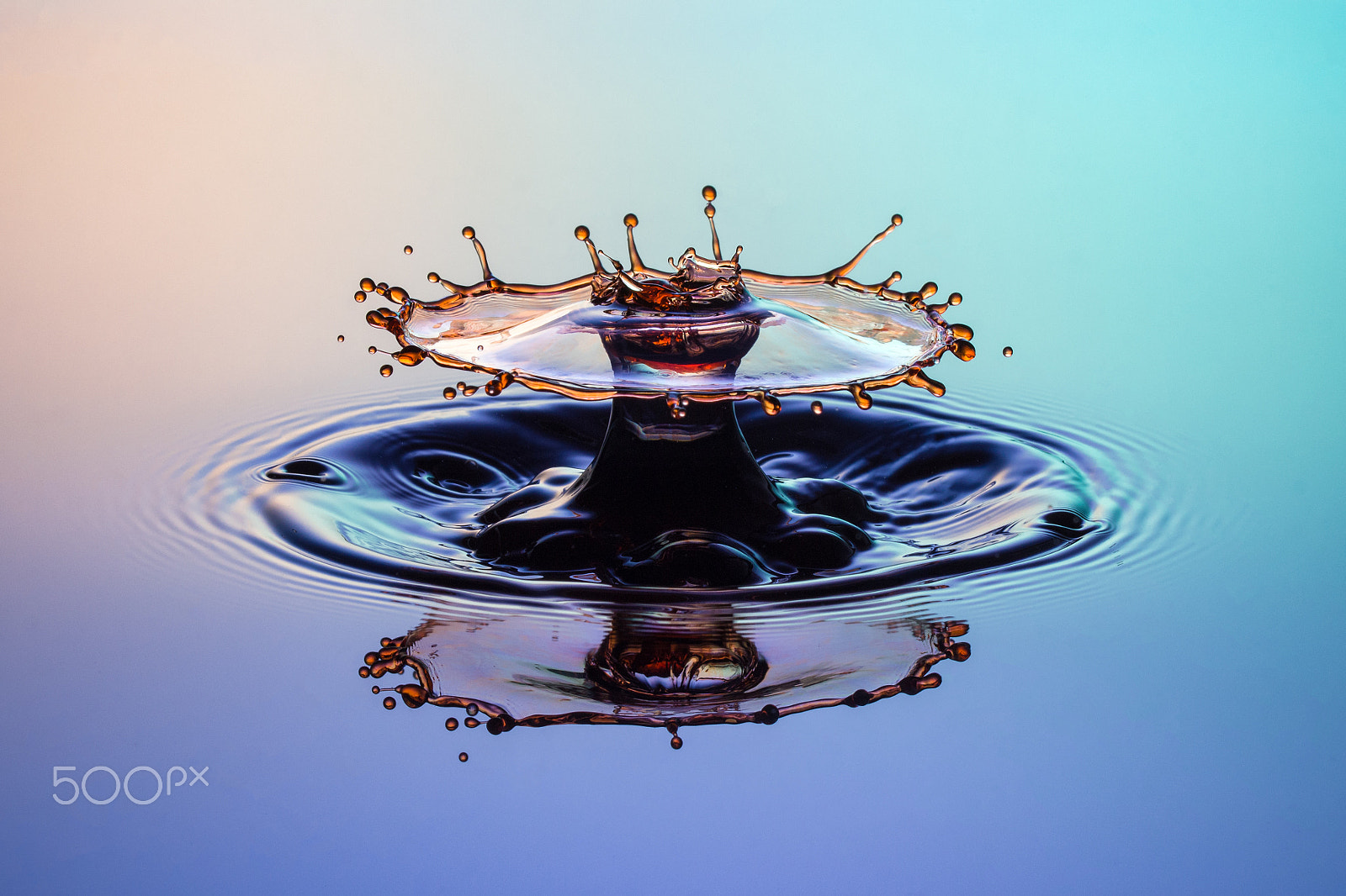 Canon EF 100mm F2.8L Macro IS USM sample photo. Liquid art - red lady photography