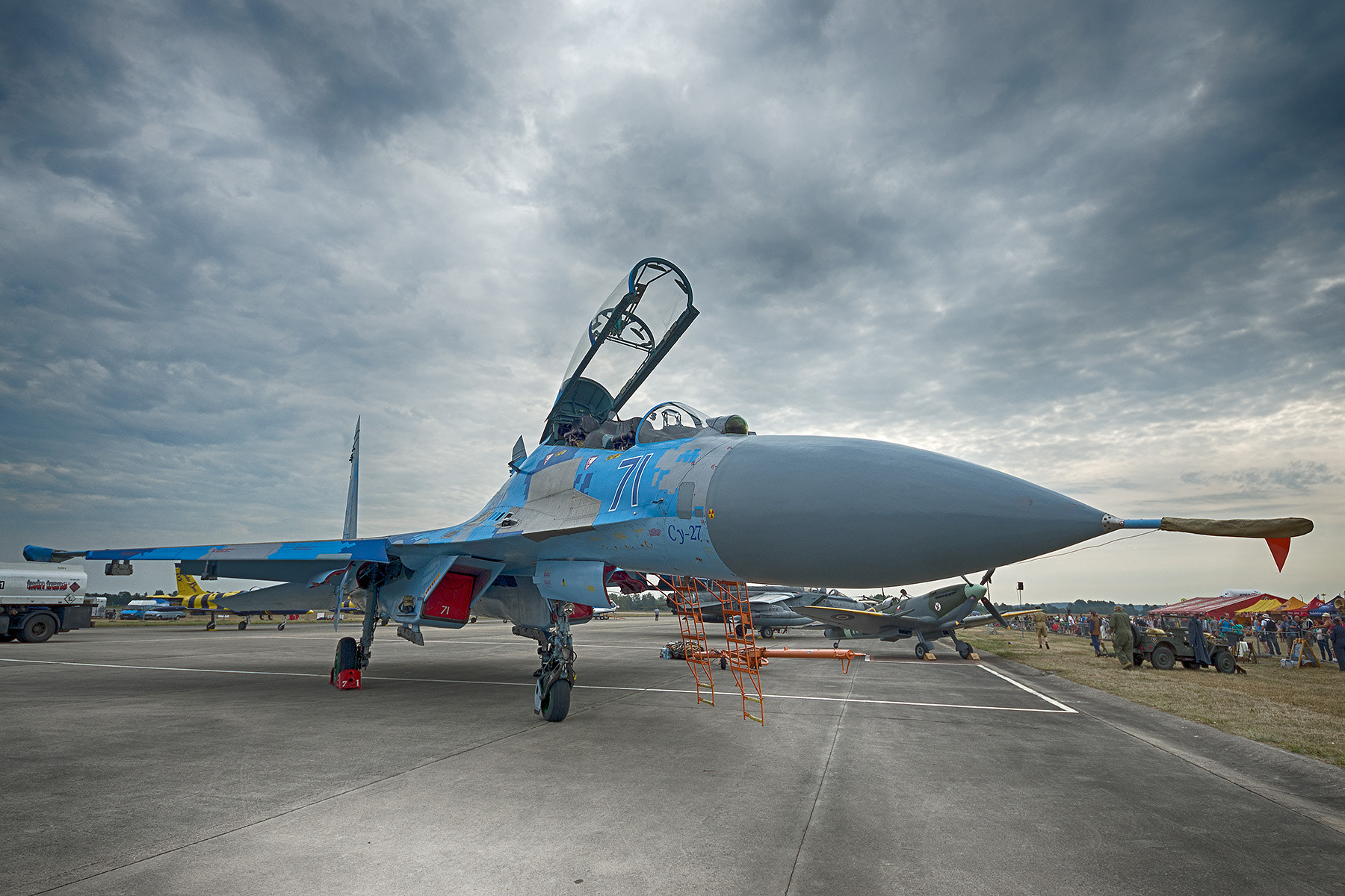 Sigma 8-16mm F4.5-5.6 DC HSM sample photo. Su-27 photography