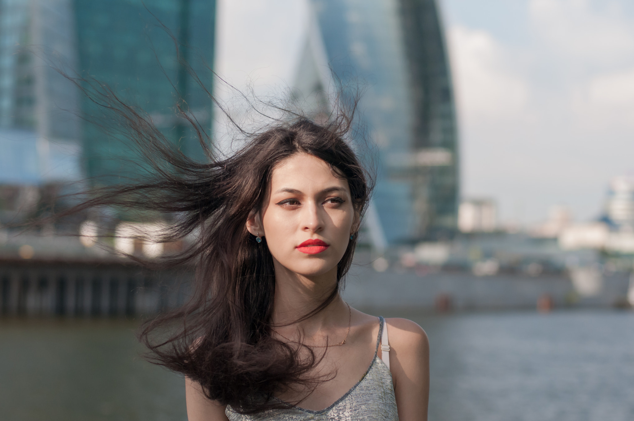 Nikon D300S + Nikon AF Nikkor 50mm F1.4D sample photo. Hair photography