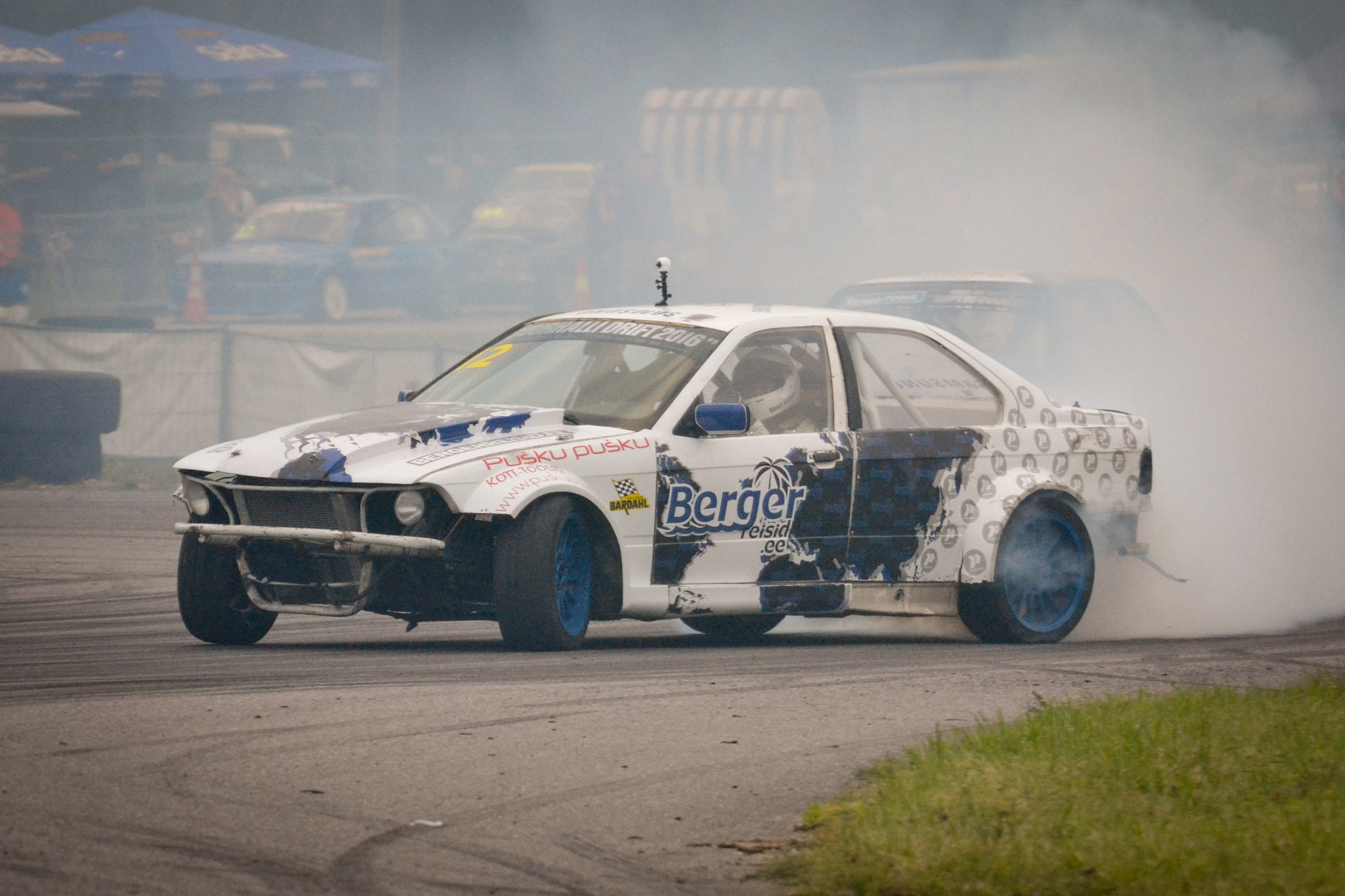 Nikon D3100 + Tamron SP 70-300mm F4-5.6 Di VC USD sample photo. Drift rocket in action photography